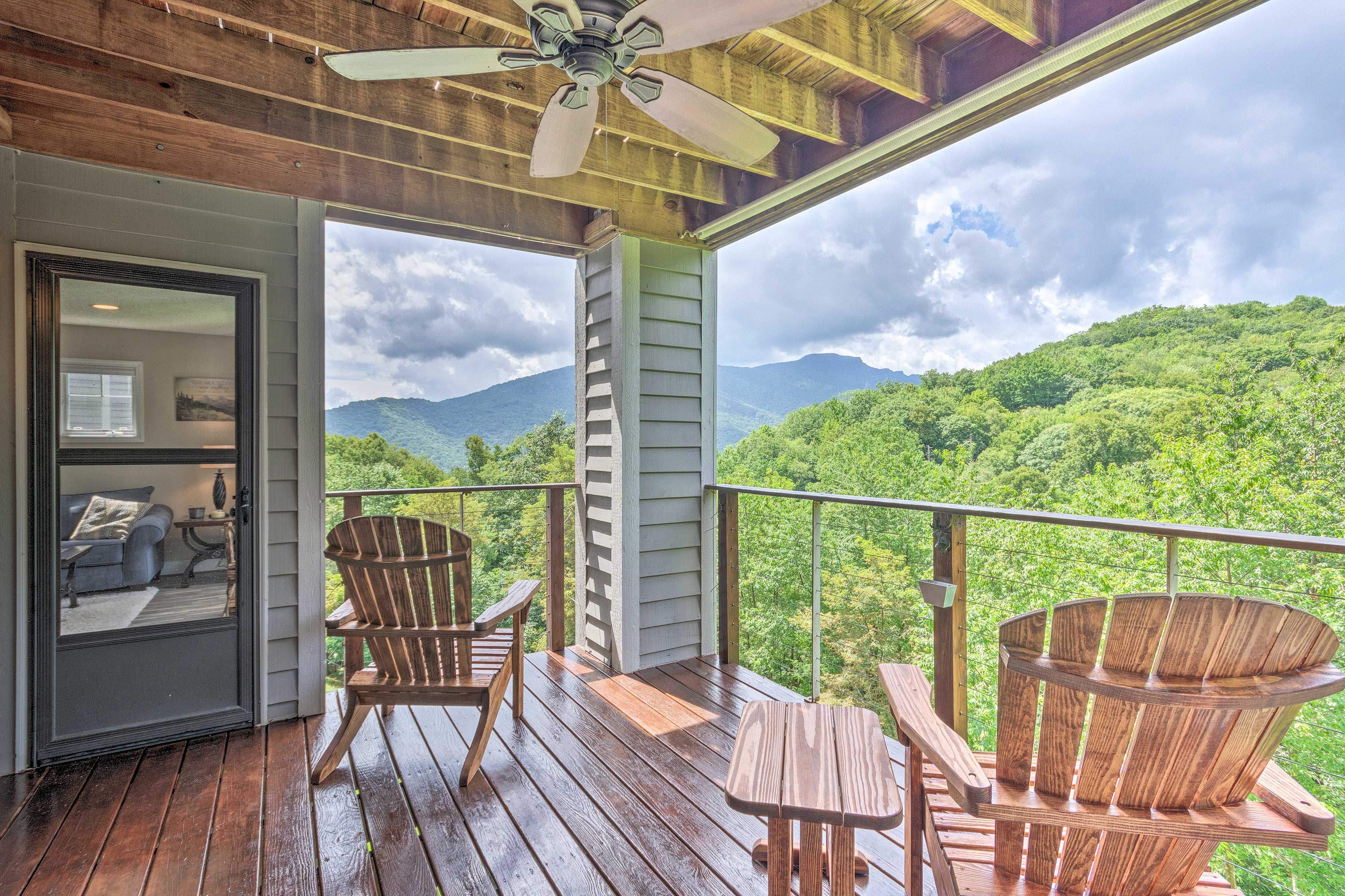 Private Balcony | Mountain Views