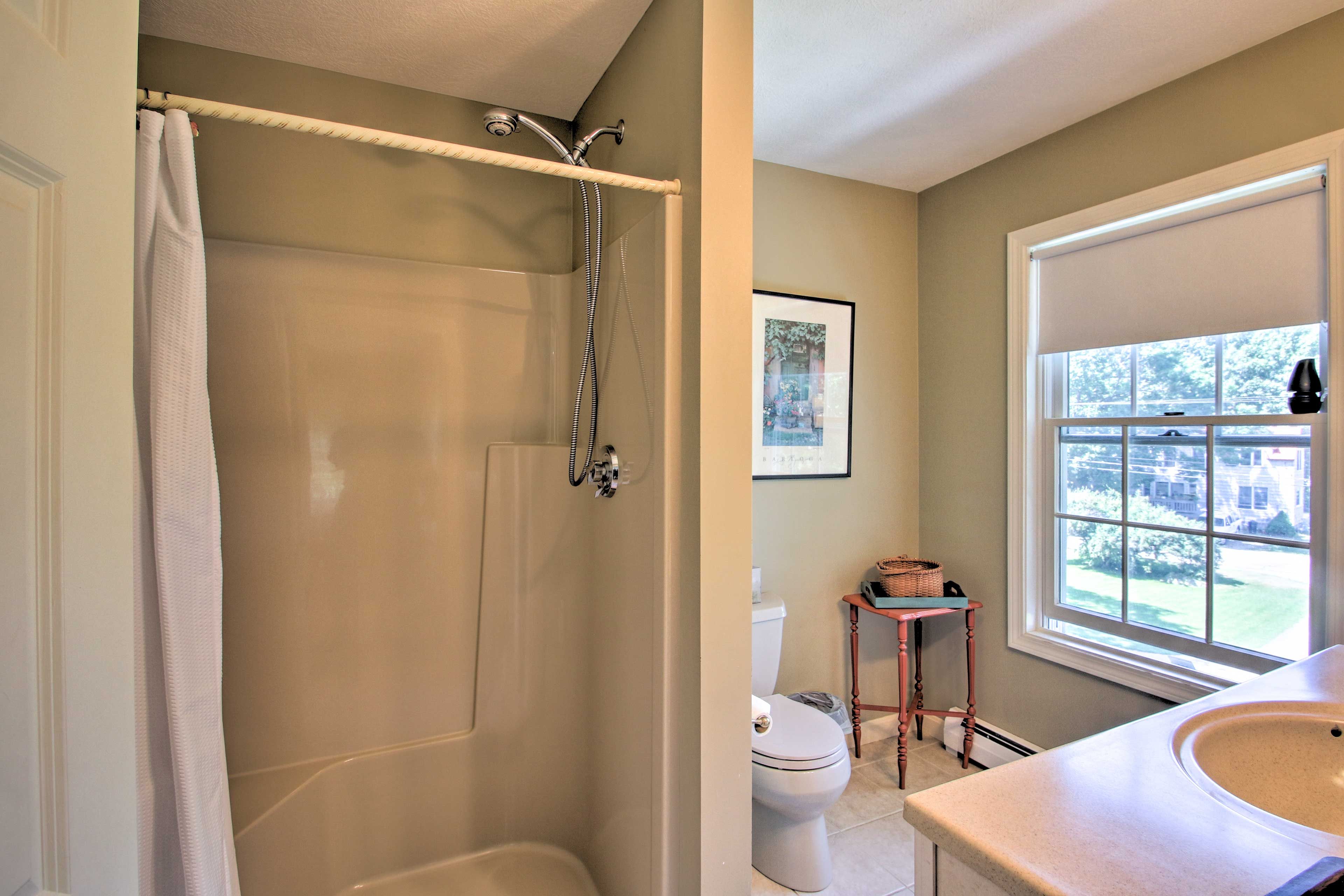Don't worry about waiting for the bathroom with the en-suite!
