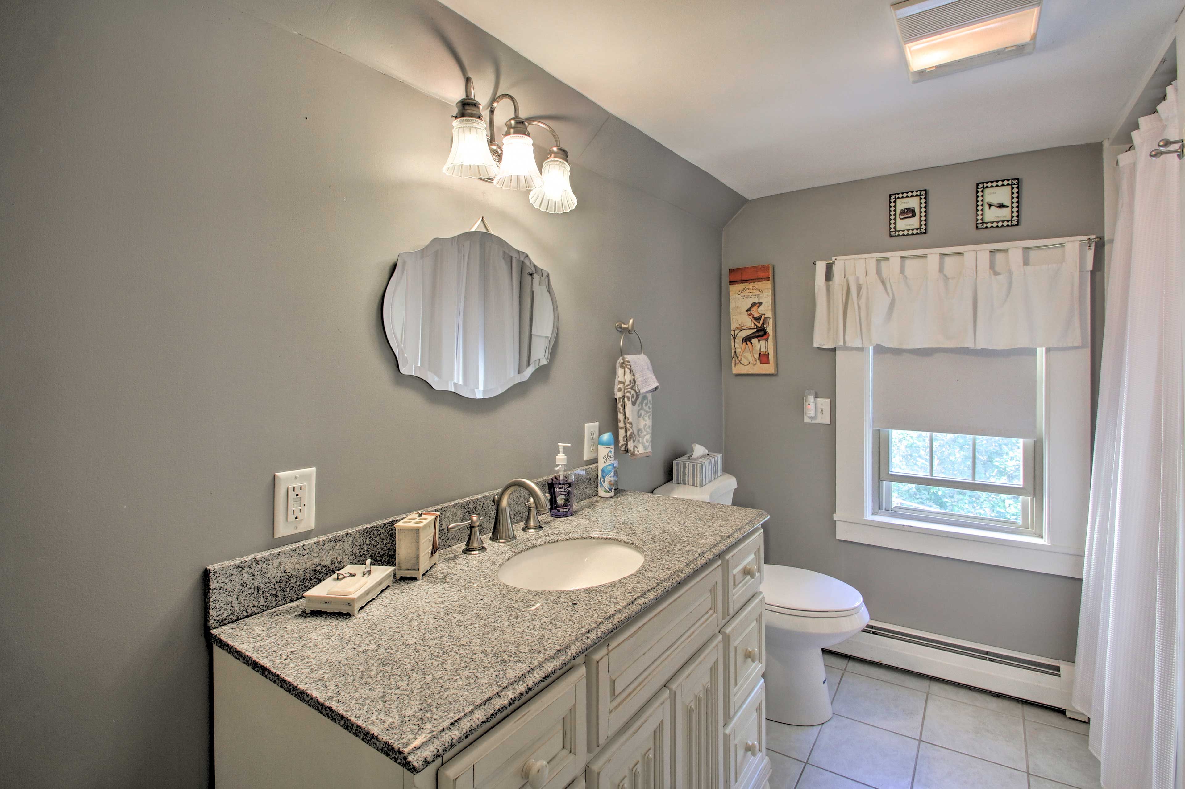 Start your day with a refreshing shower.