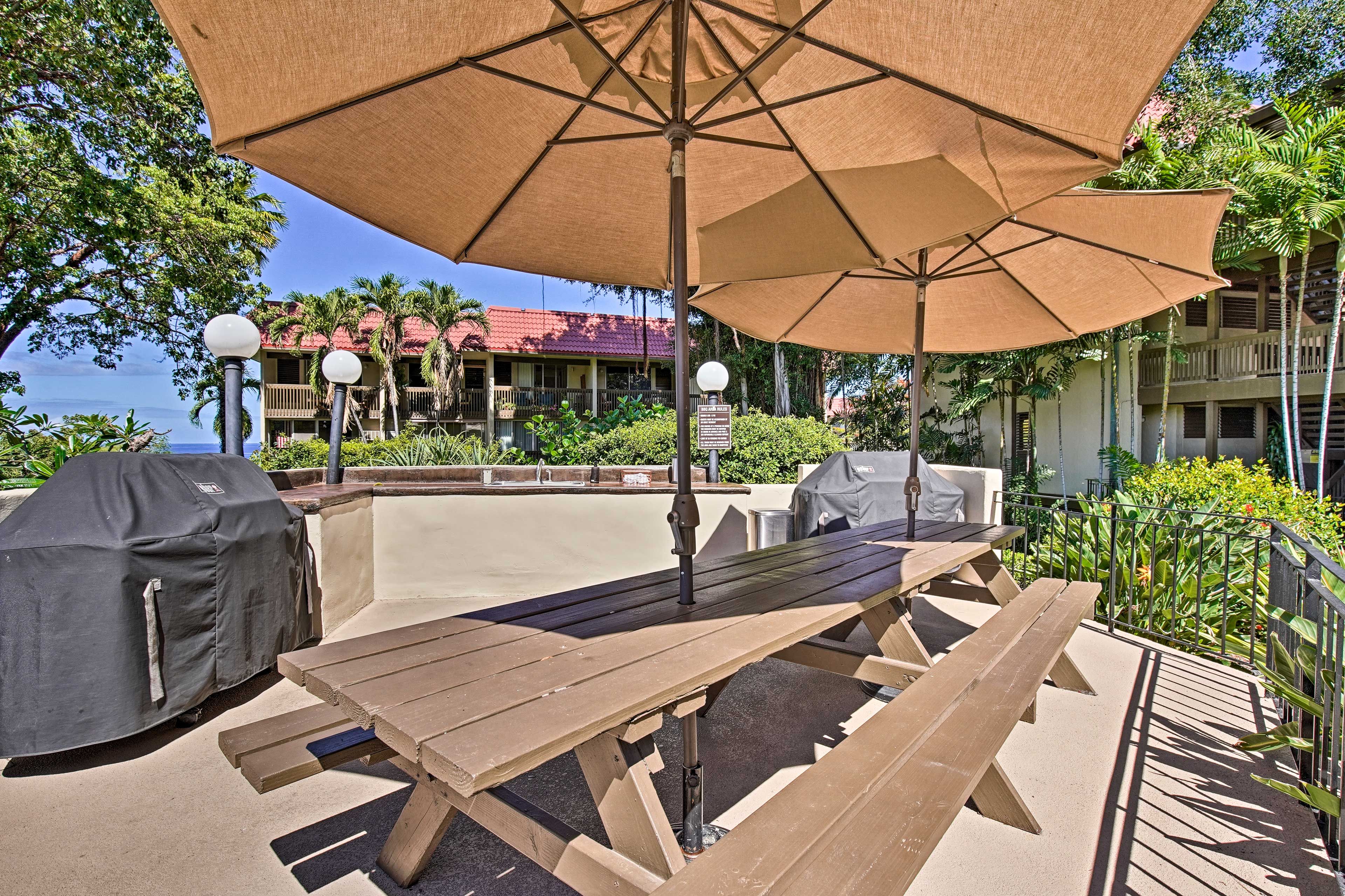 Community Grill Area
