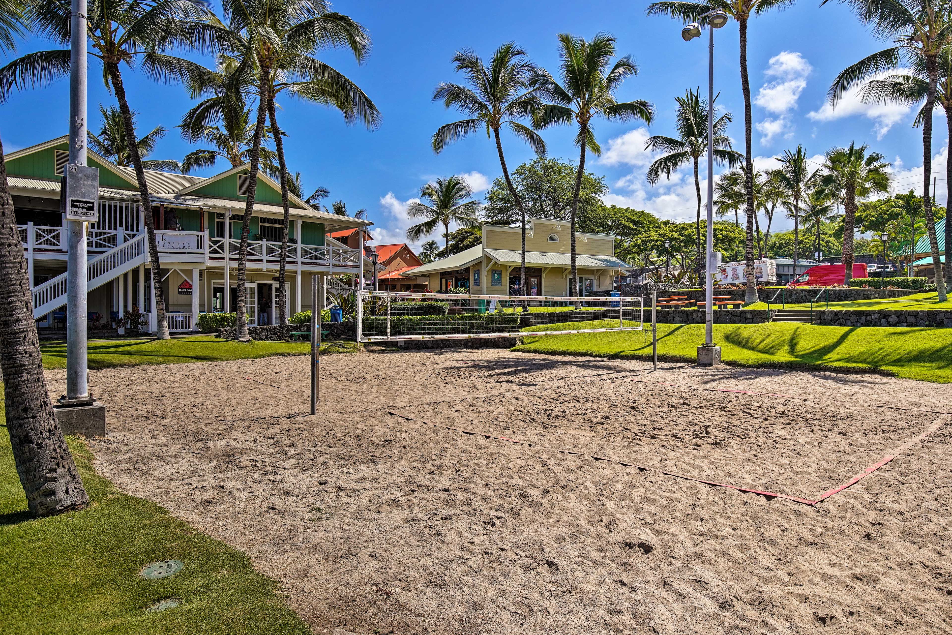 Volleyball Court Nearby