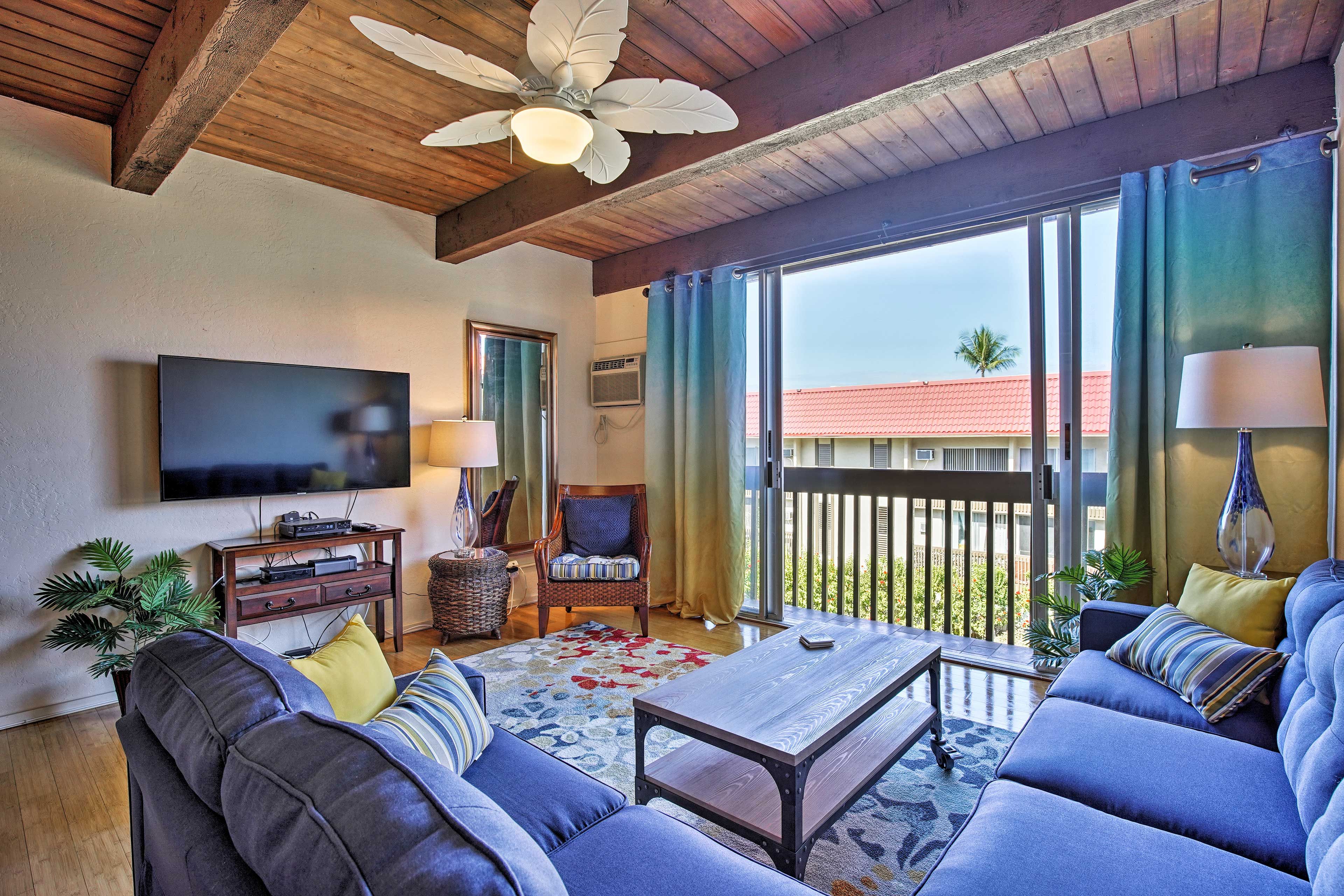 Kailua-Kona Vacation Rental | 2BR | 1.5BA | 1,017 Sq Ft | Stairs Required