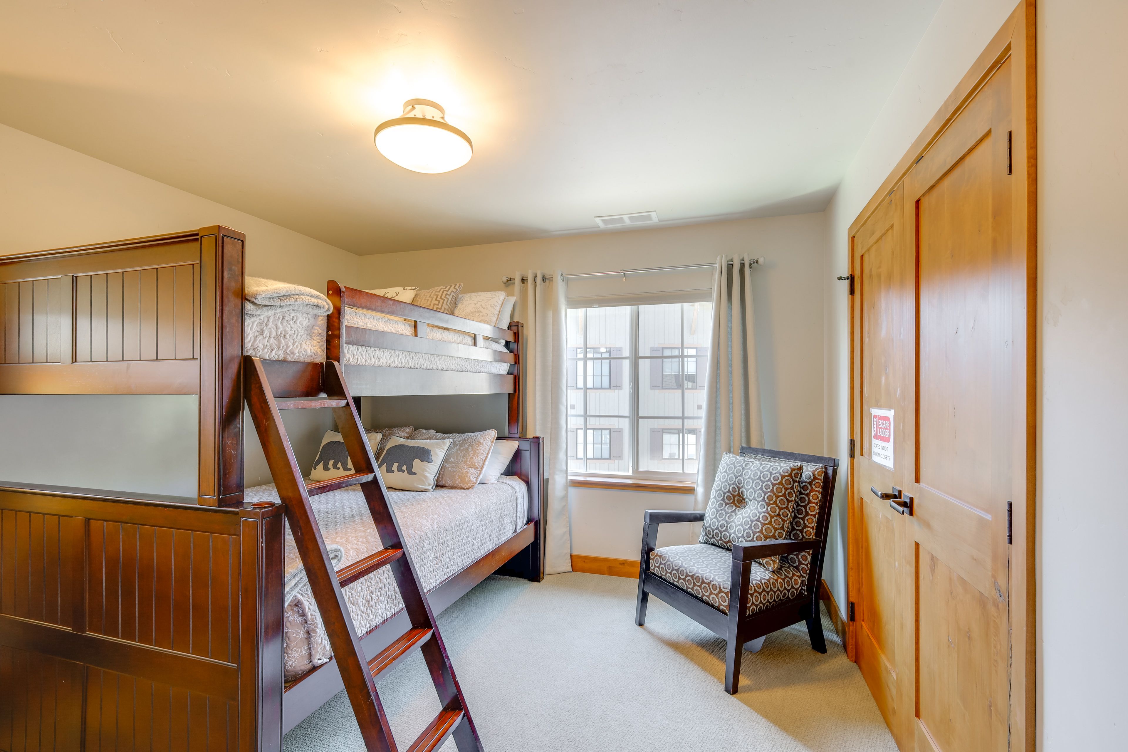 Bedroom 2 | Full/Queen Bunk Bed | Upper Level