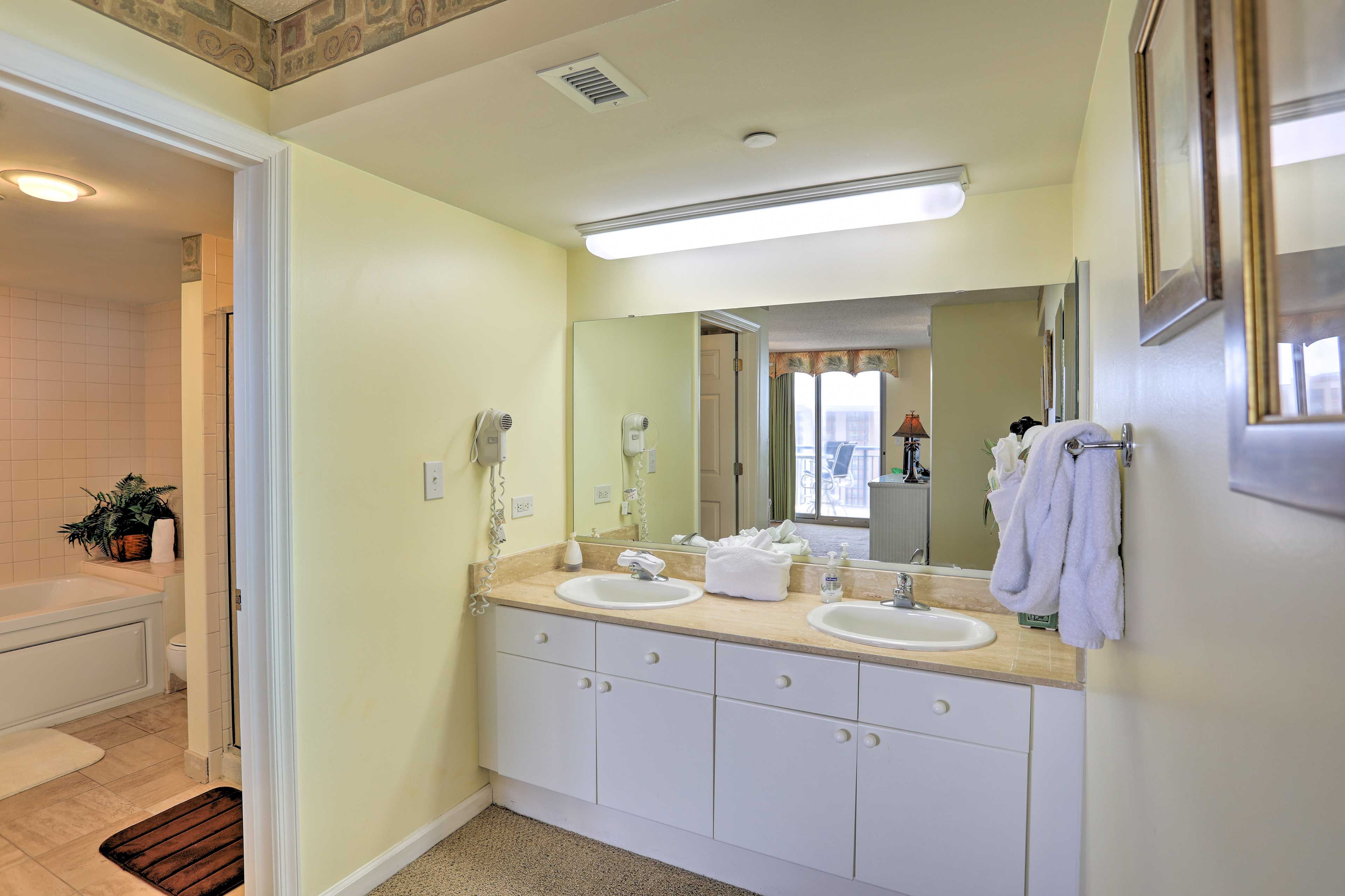Get ready for adventures in the en-suite bath!