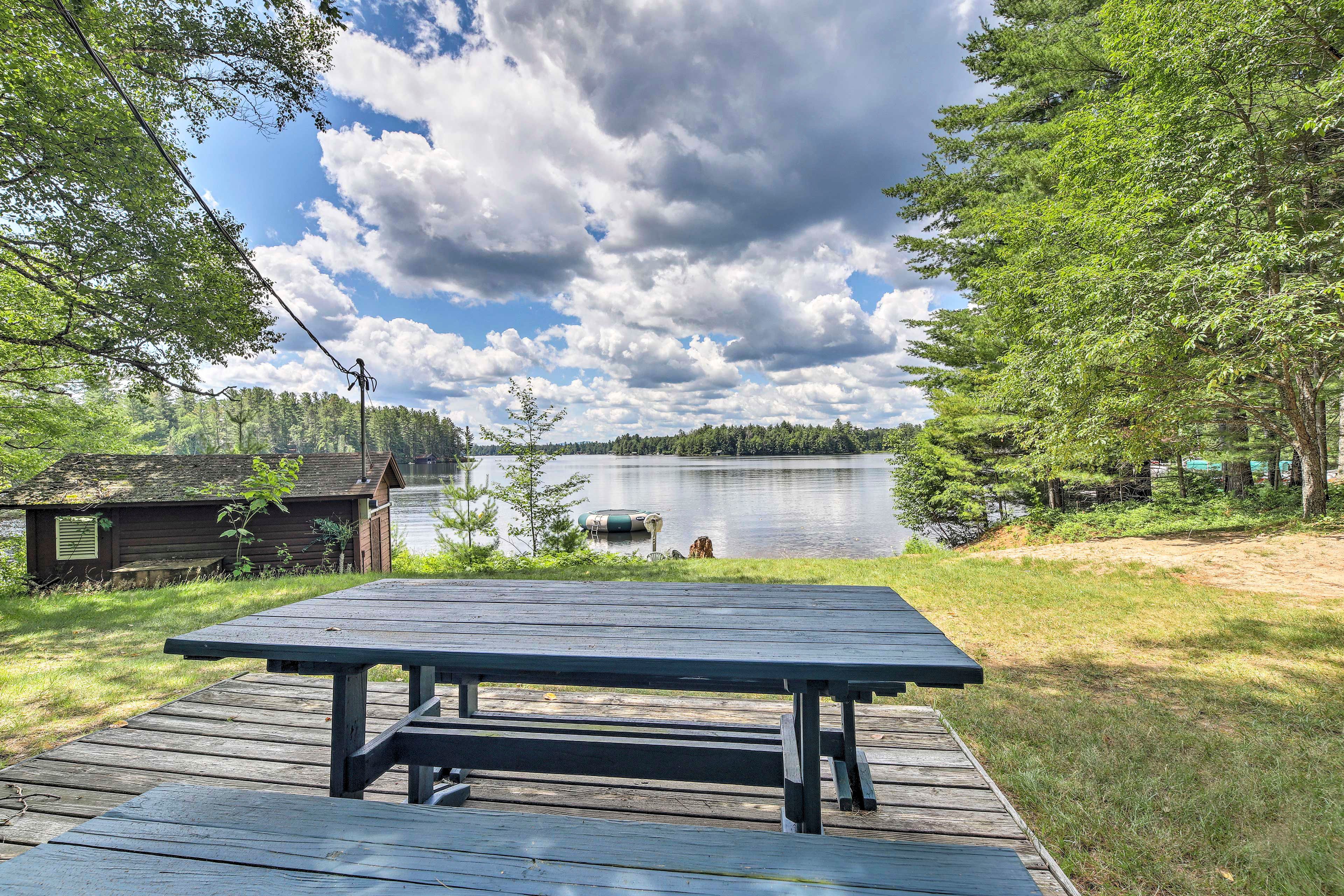 Saranac Lake Access | Short Walk | Picnic Area | 2 Kayaks
