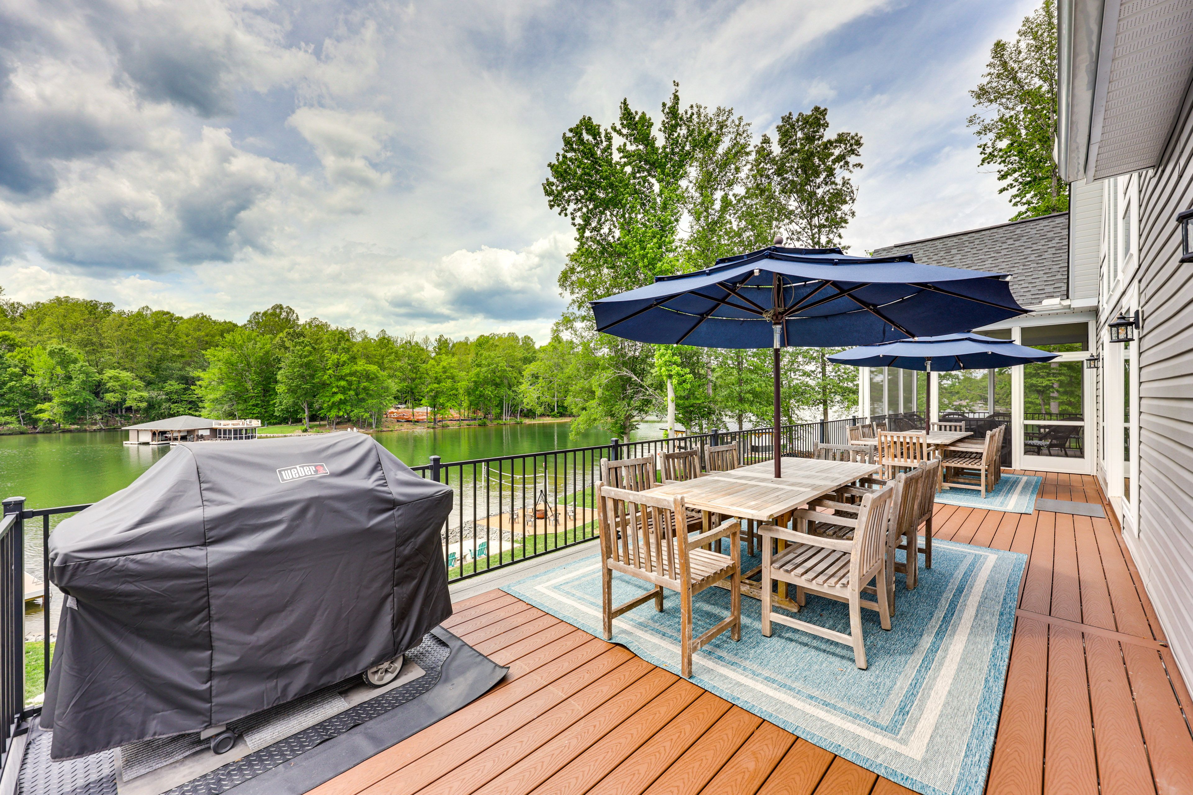 Deck | Lake Views | Gas Grill