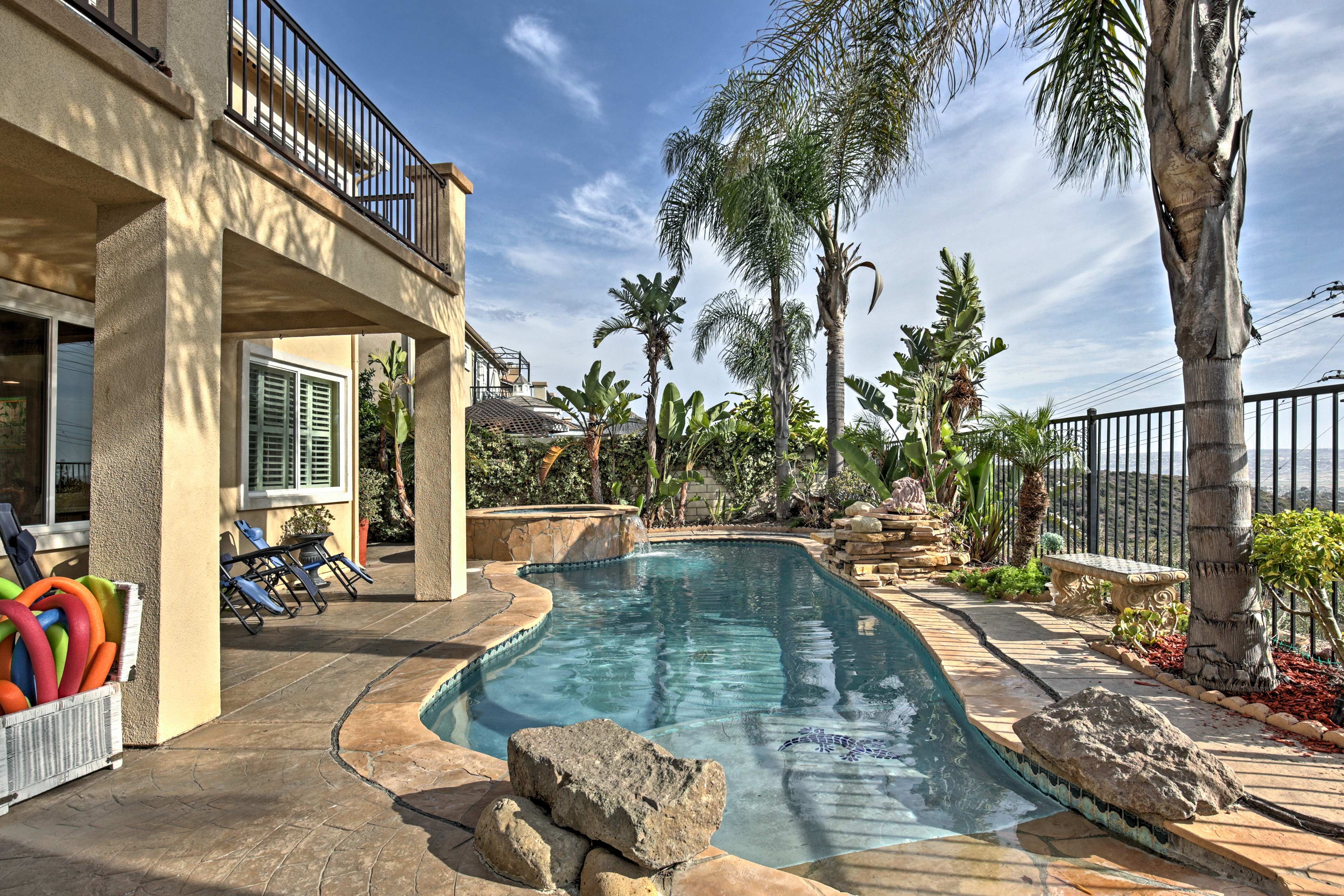 If you prefer to stay sand free, catch some sun next to the pool.