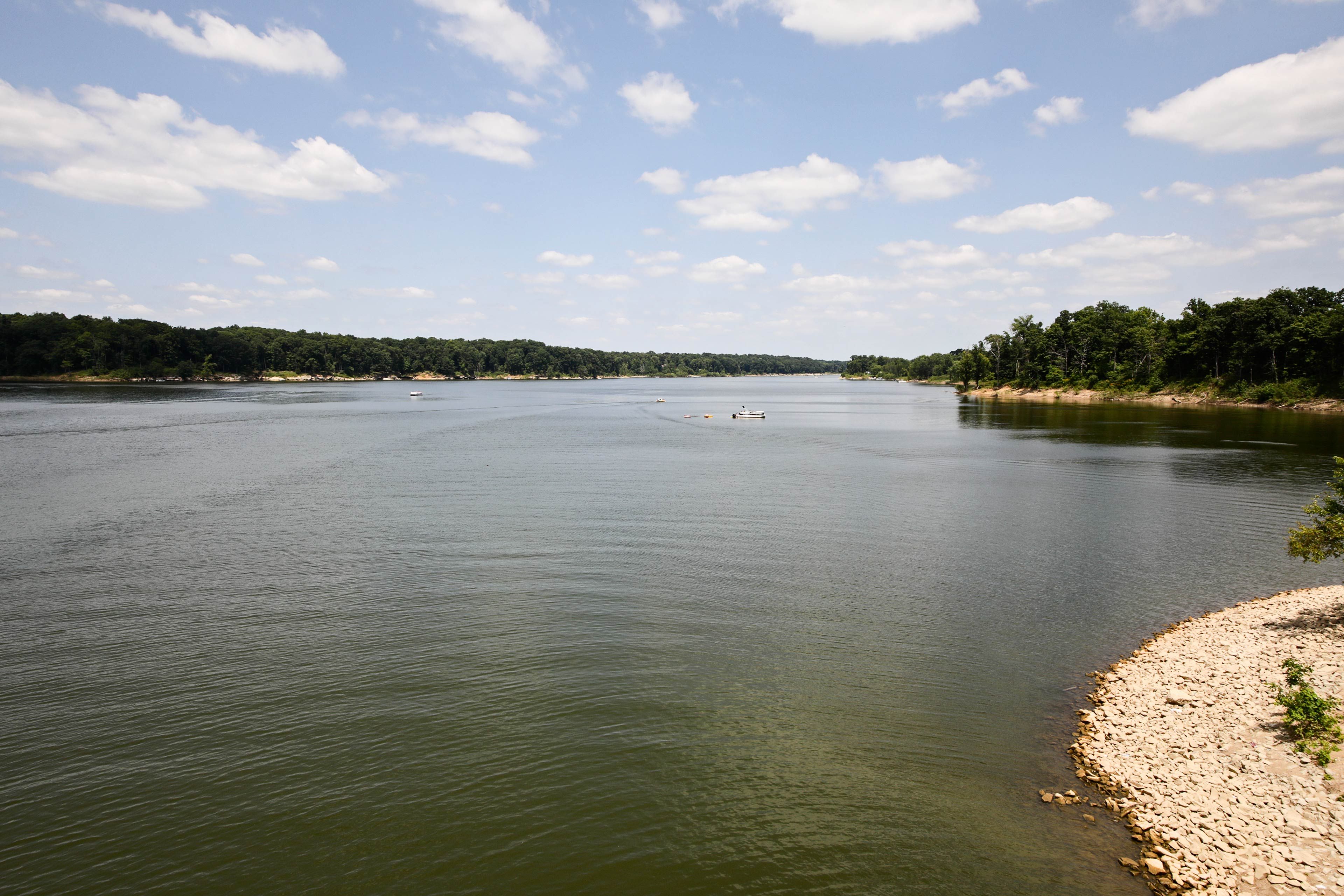 You'll be just a stone's throw from Raccoon Lake!