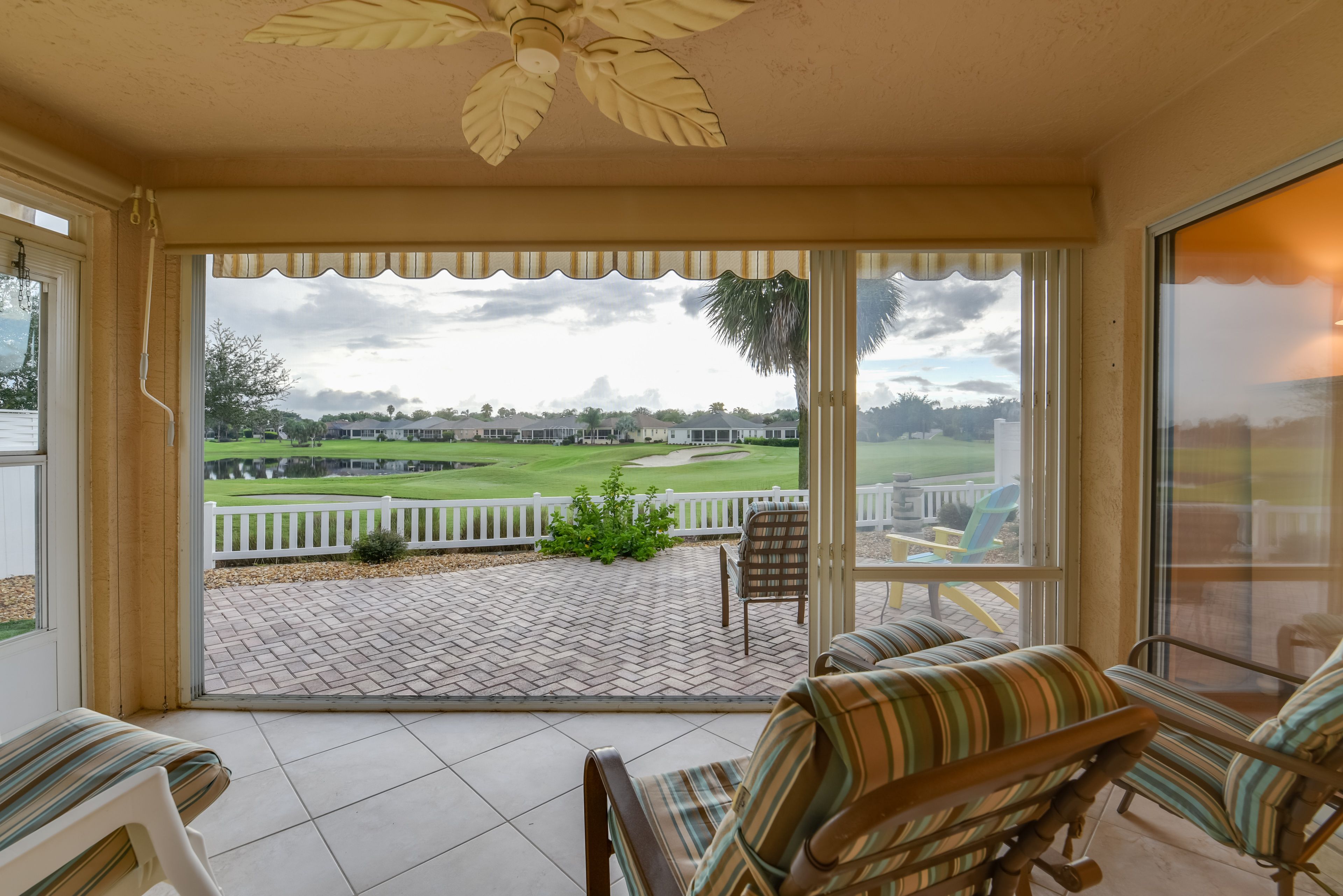 Screened-In Patio | Seating