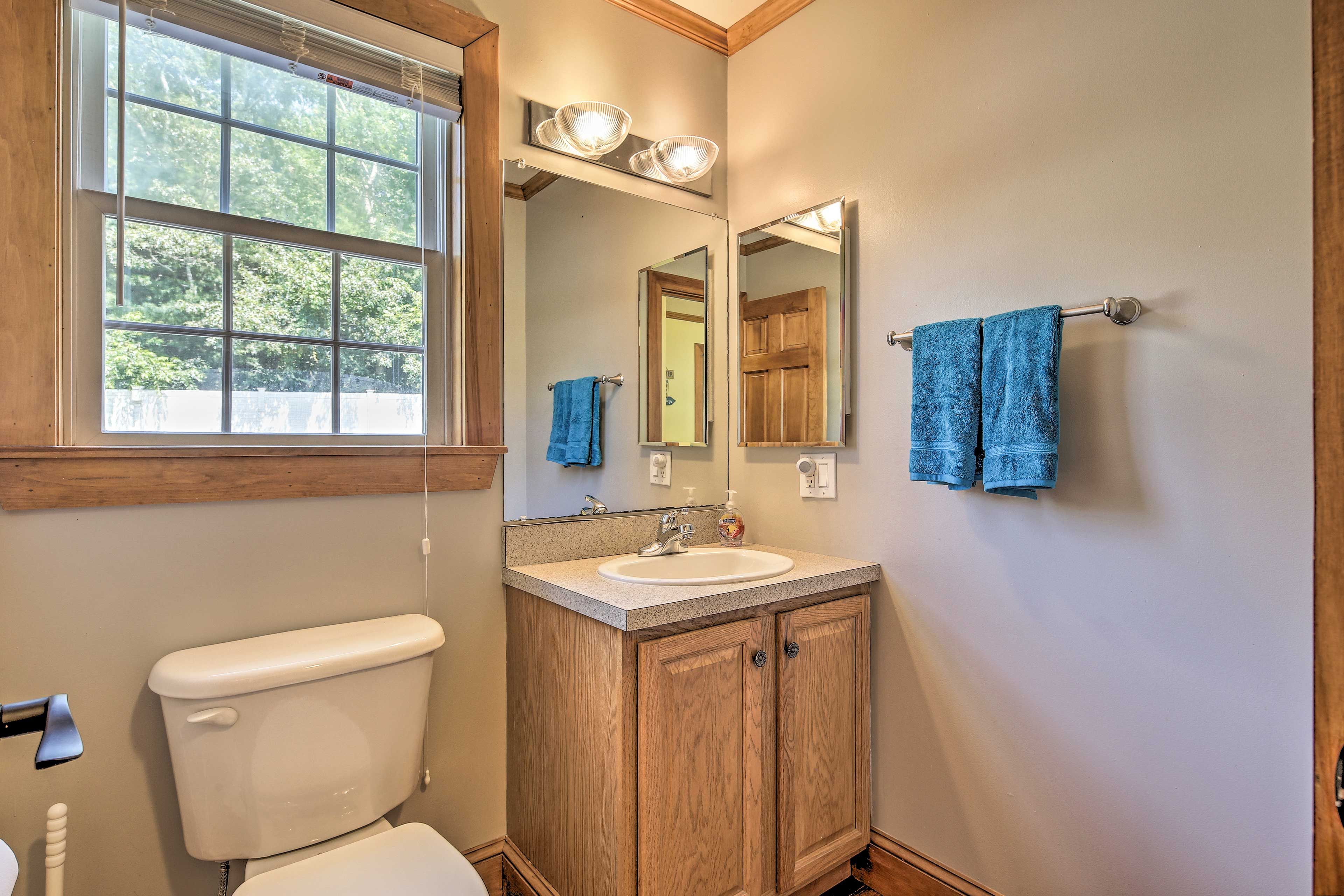 Getting ready in the mornings will be easy, with this additional half bathroom!