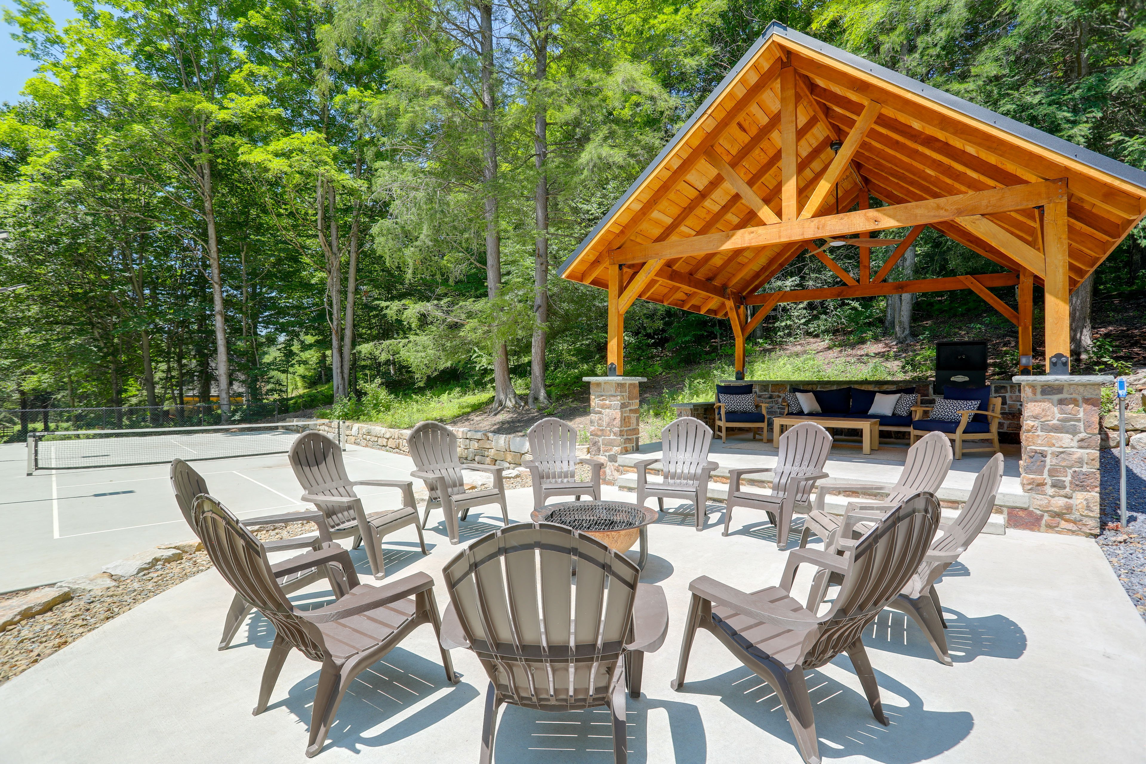 Fire Pit | Furnished Pavilion