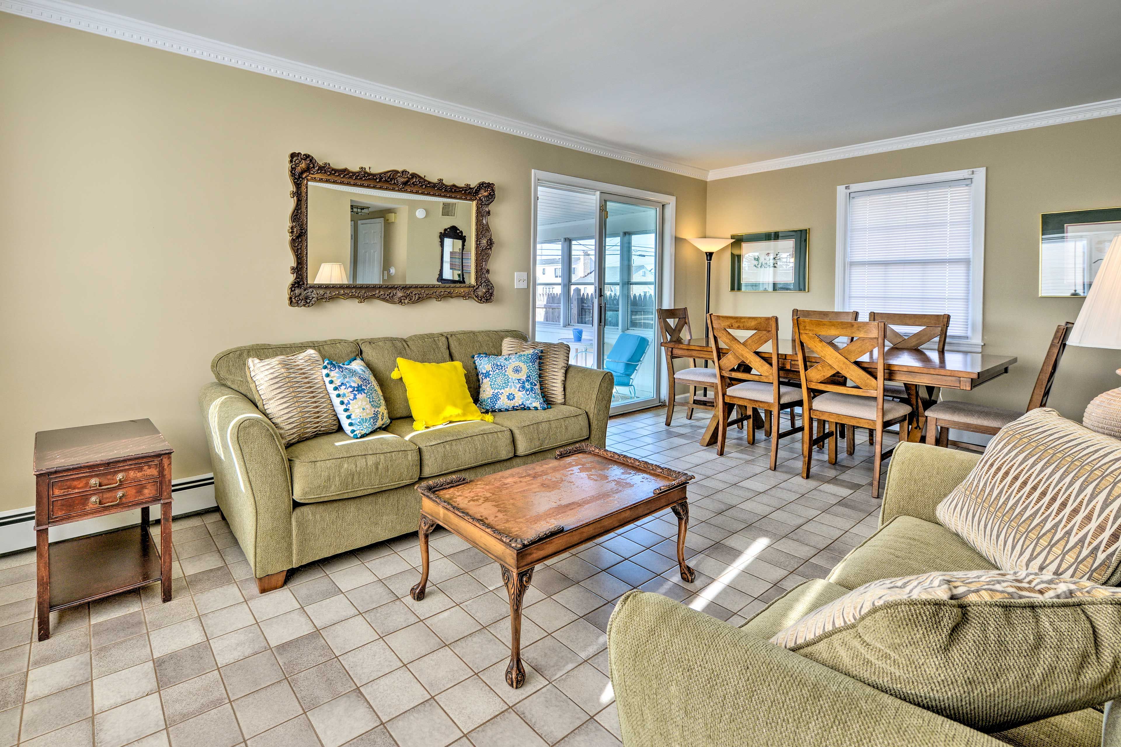 Inside, you'll find over 1,800 square feet.