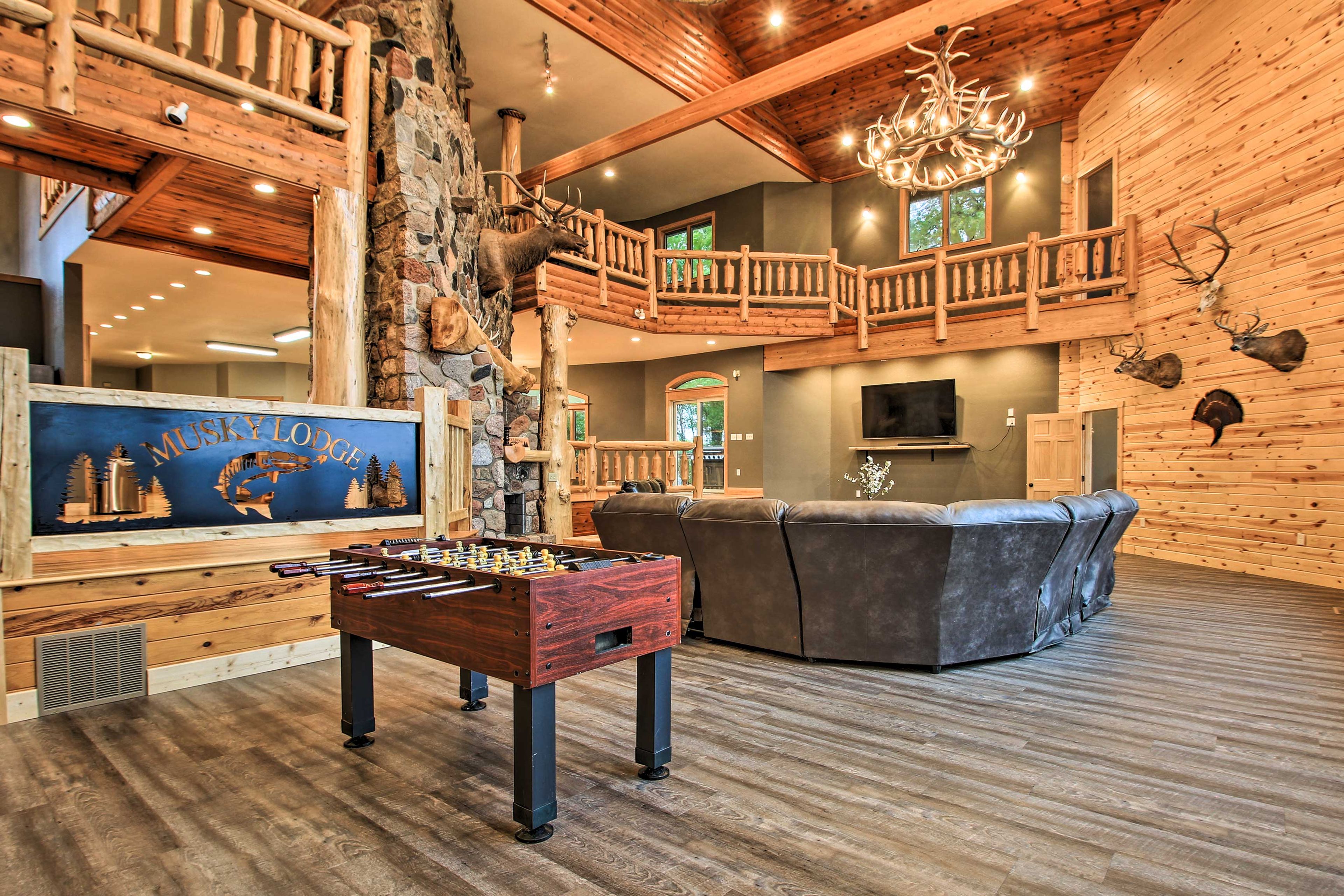 Main Living Area | Foosball Table | Free WiFi