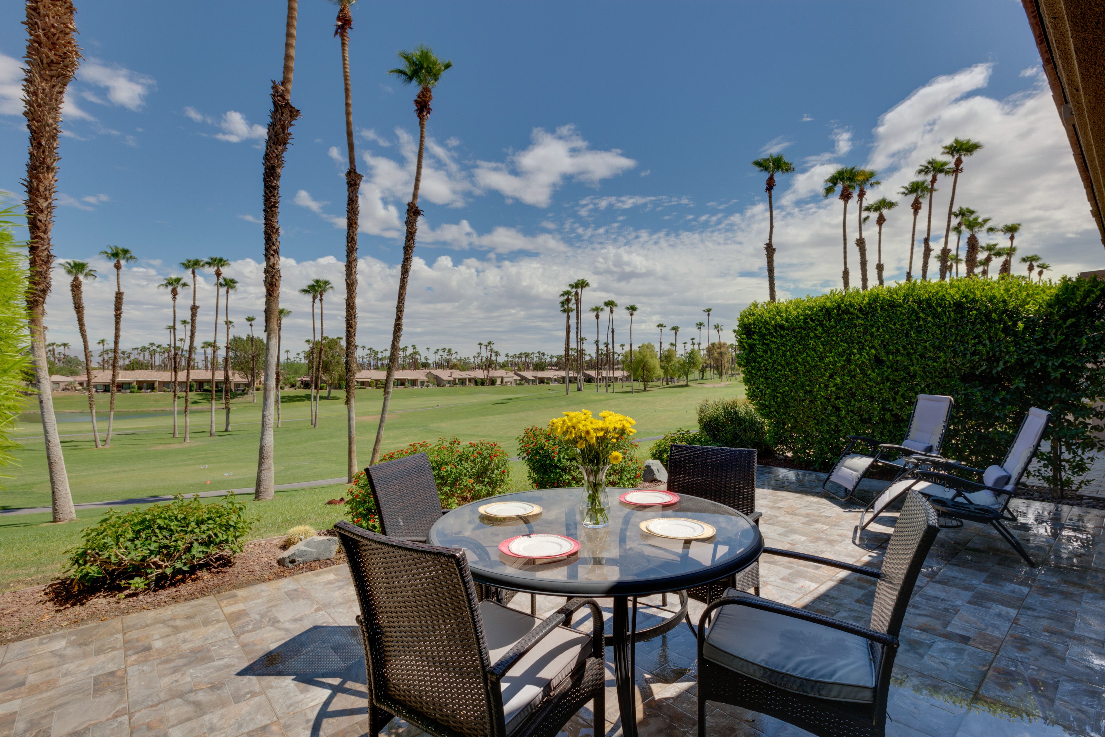 Private Patio | Golf Course View
