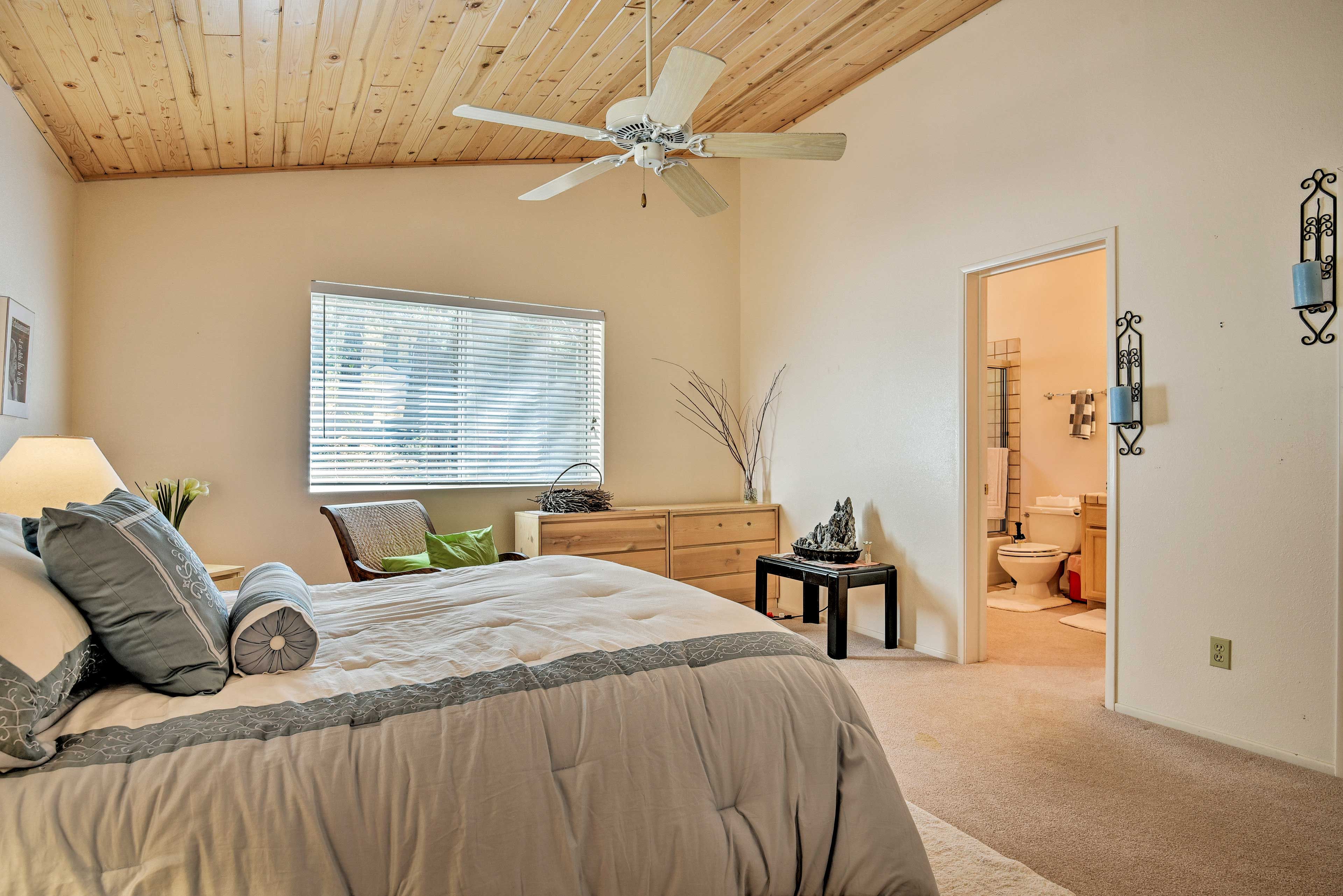 You'll love the convenience of an en-suite bathroom.