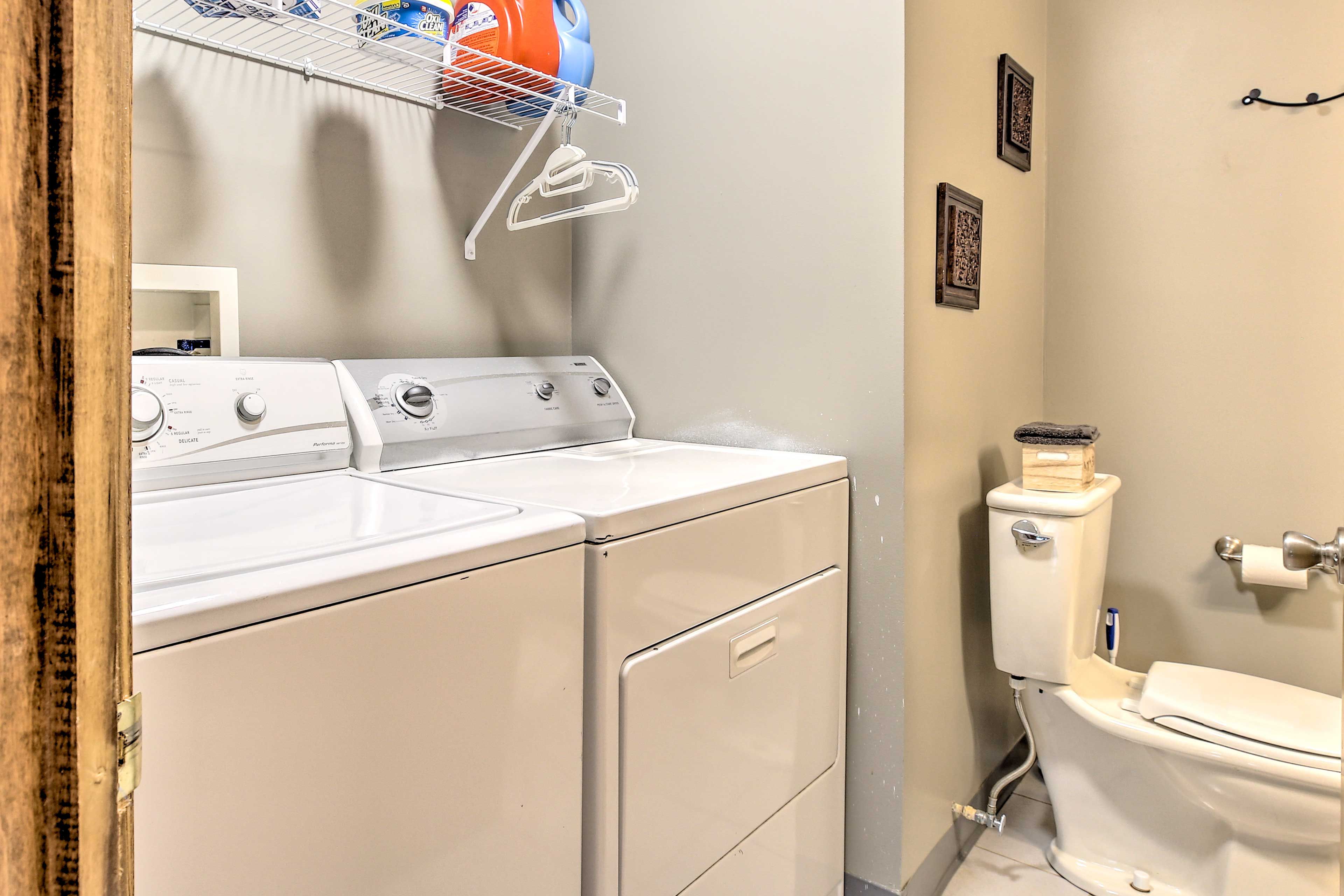 Washer & Dryer | Iron & Board | Laundry Detergent