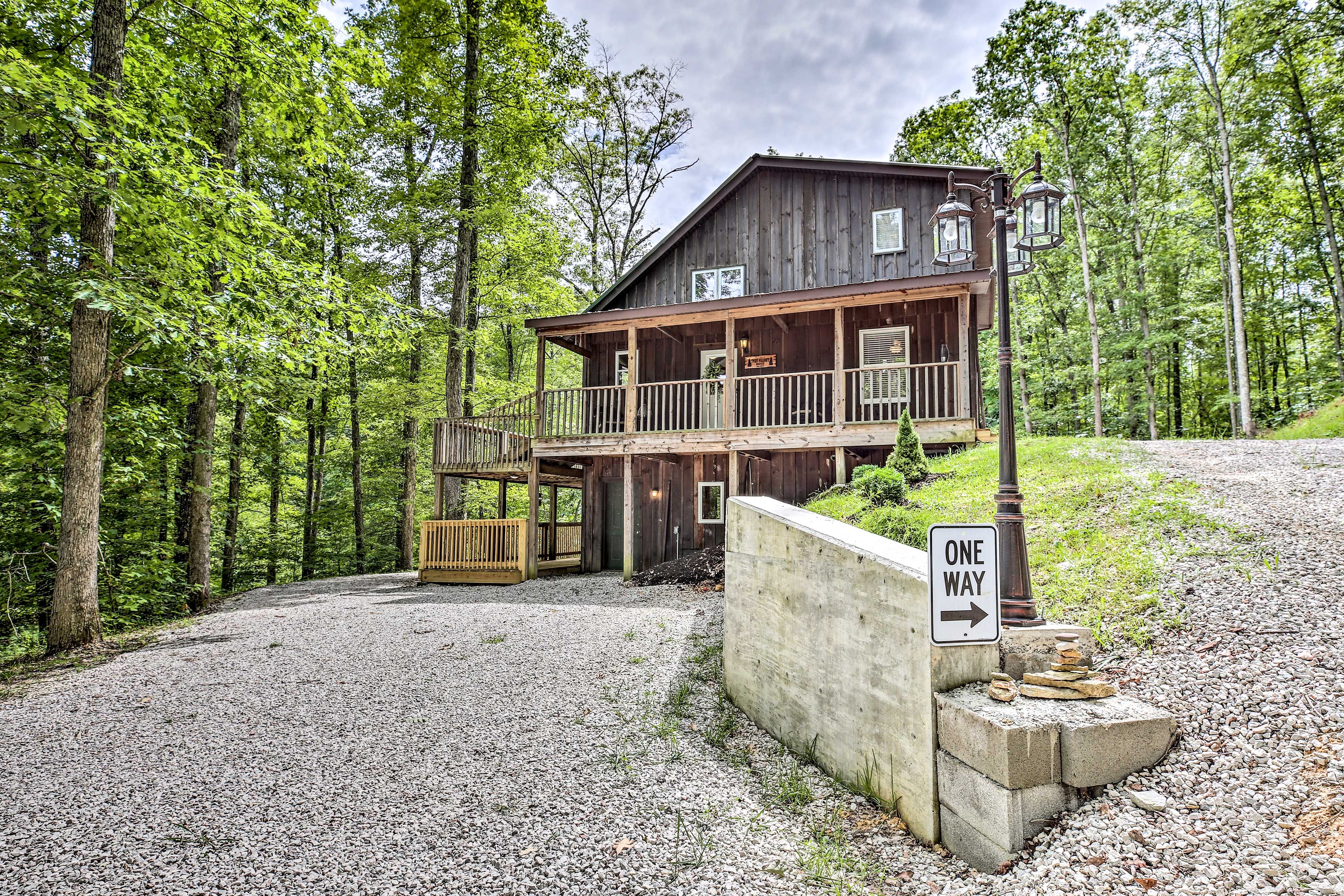 Property Exterior | Parking | Driveway (4 Vehicles)