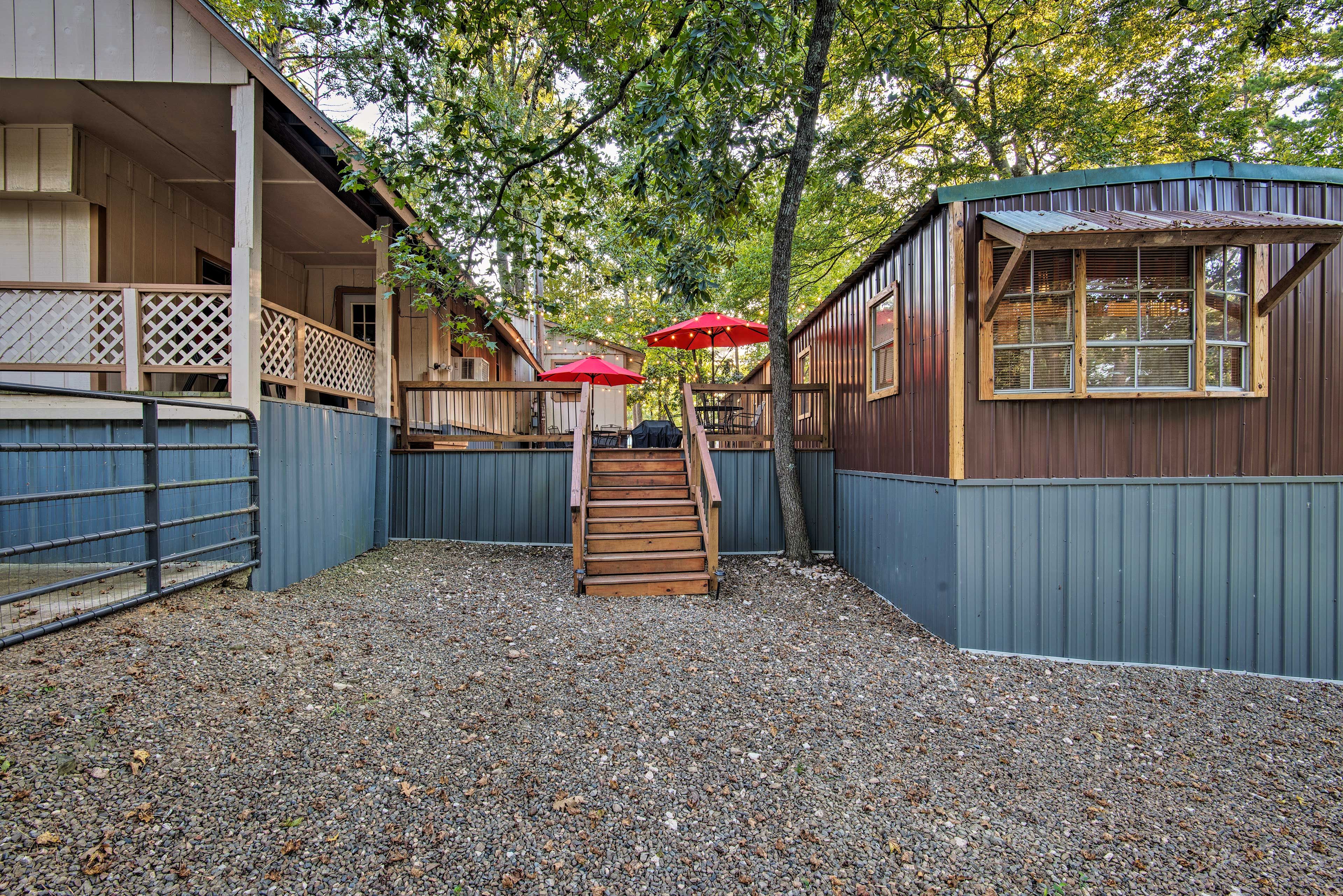 Exterior | Stairs to Access | Fire Pit