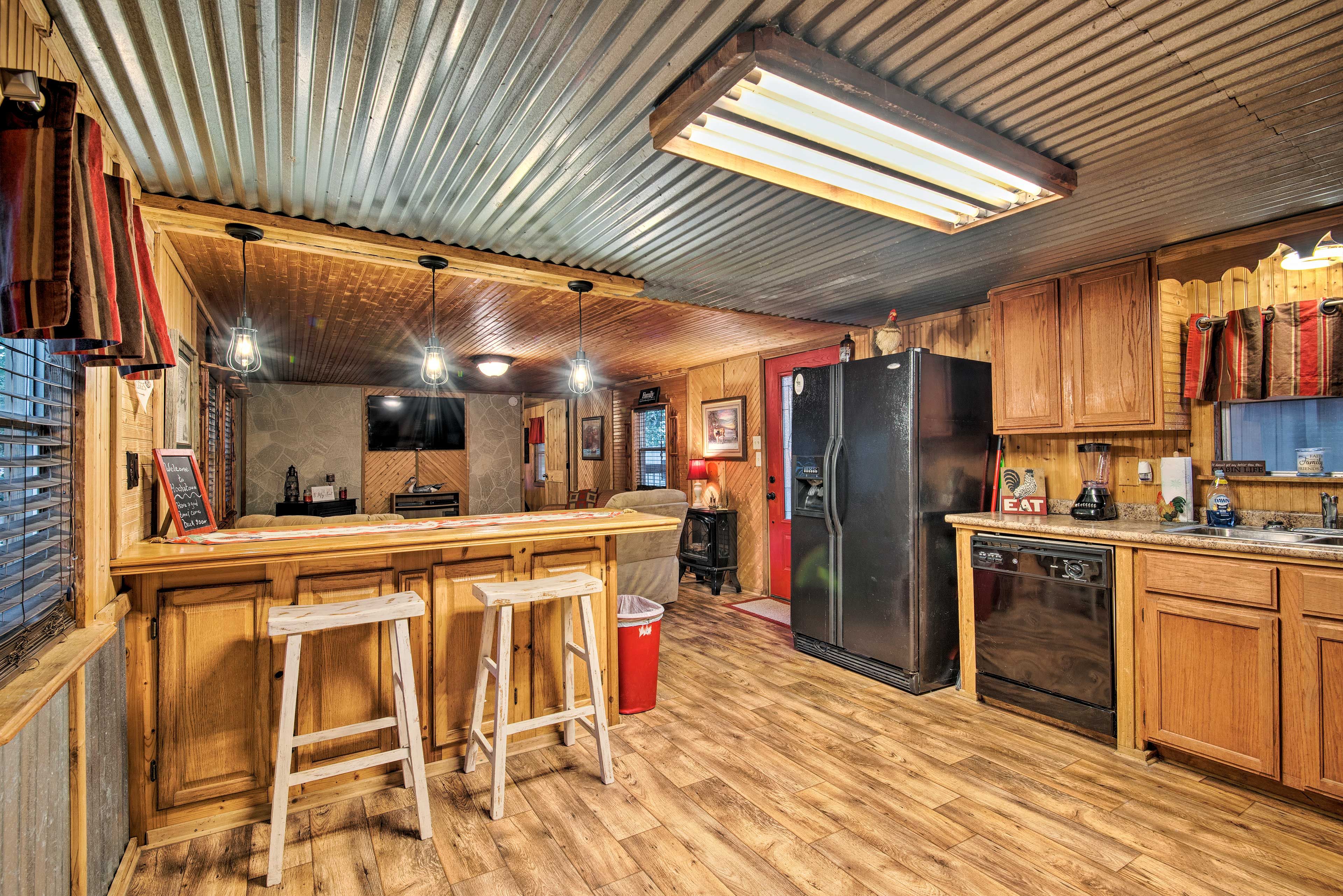 Interior | Open Floor Plan | Free WiFi | Single-Story Home