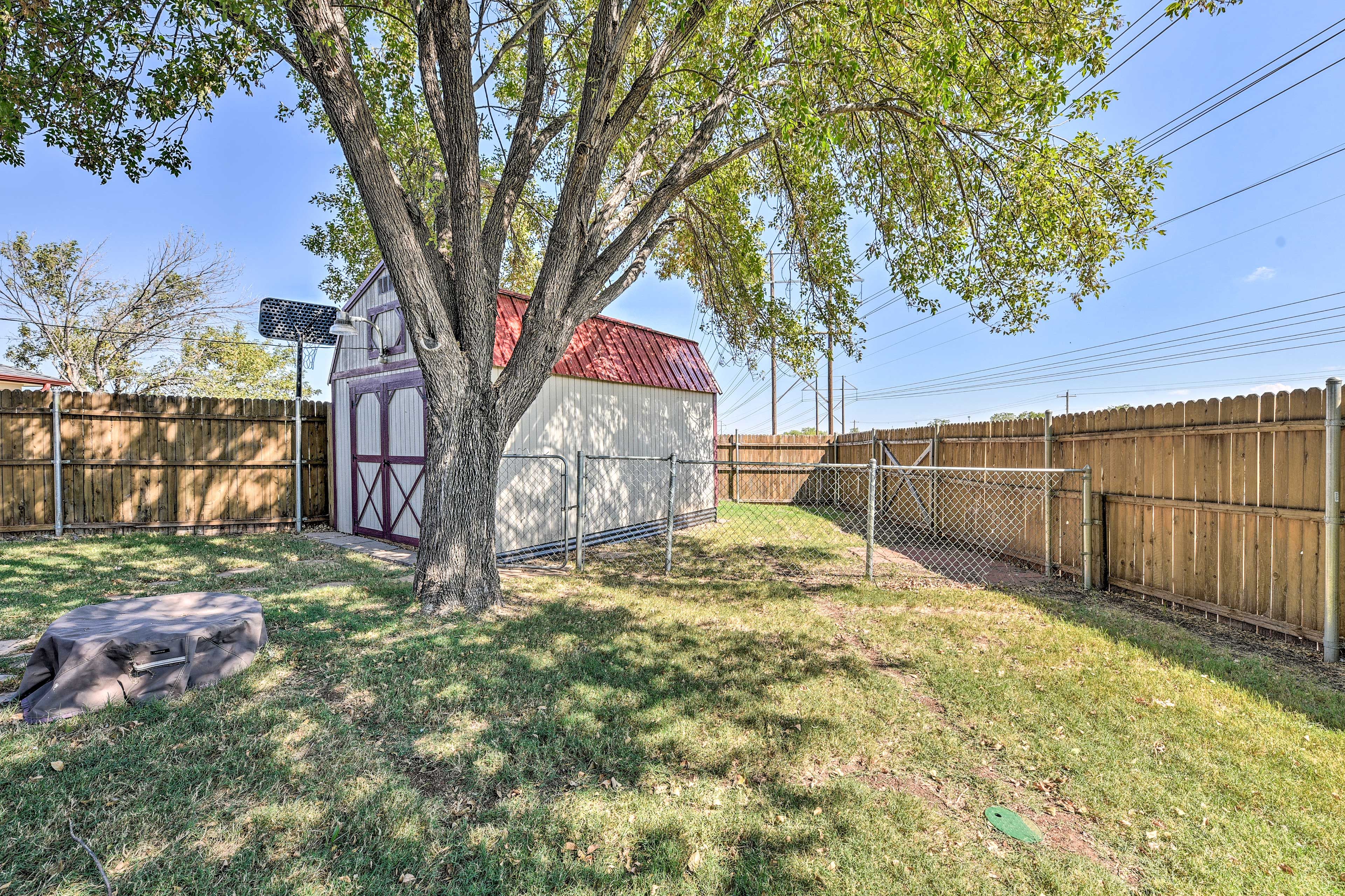 Fenced Yard