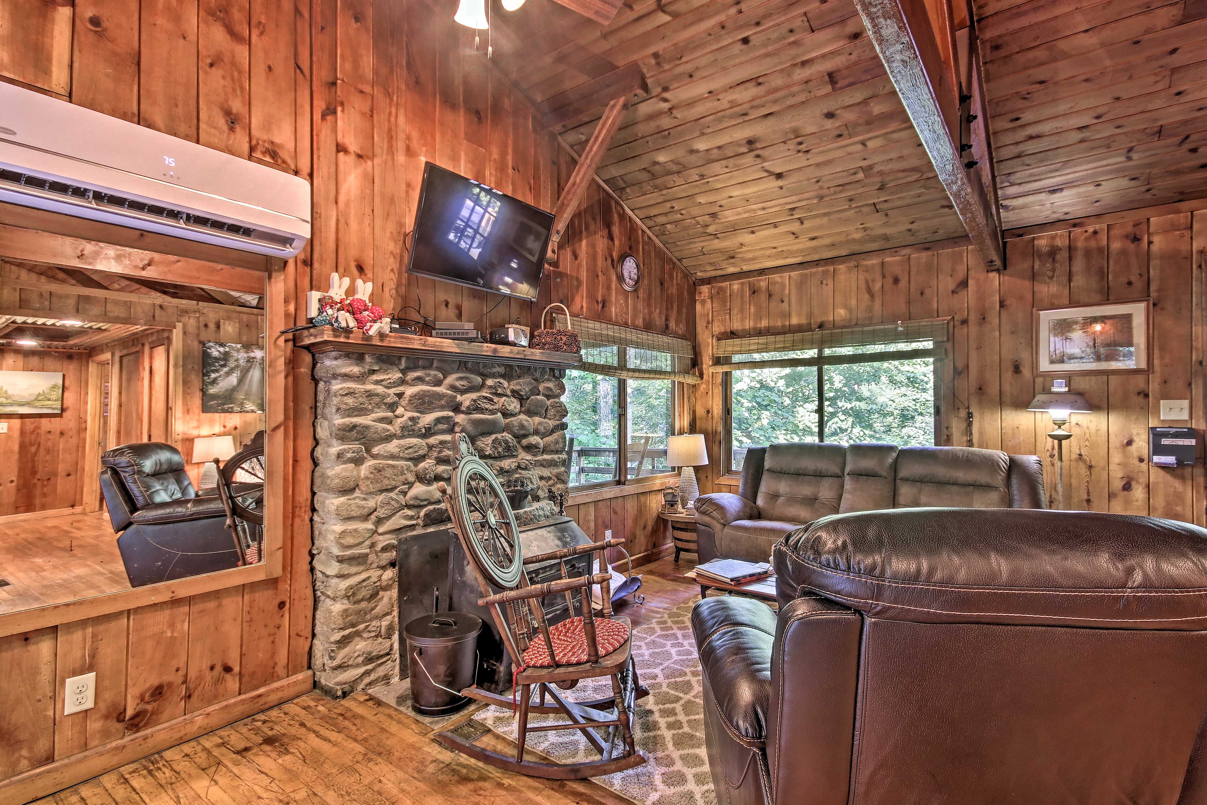 Living Room | Wood-Burning Stove