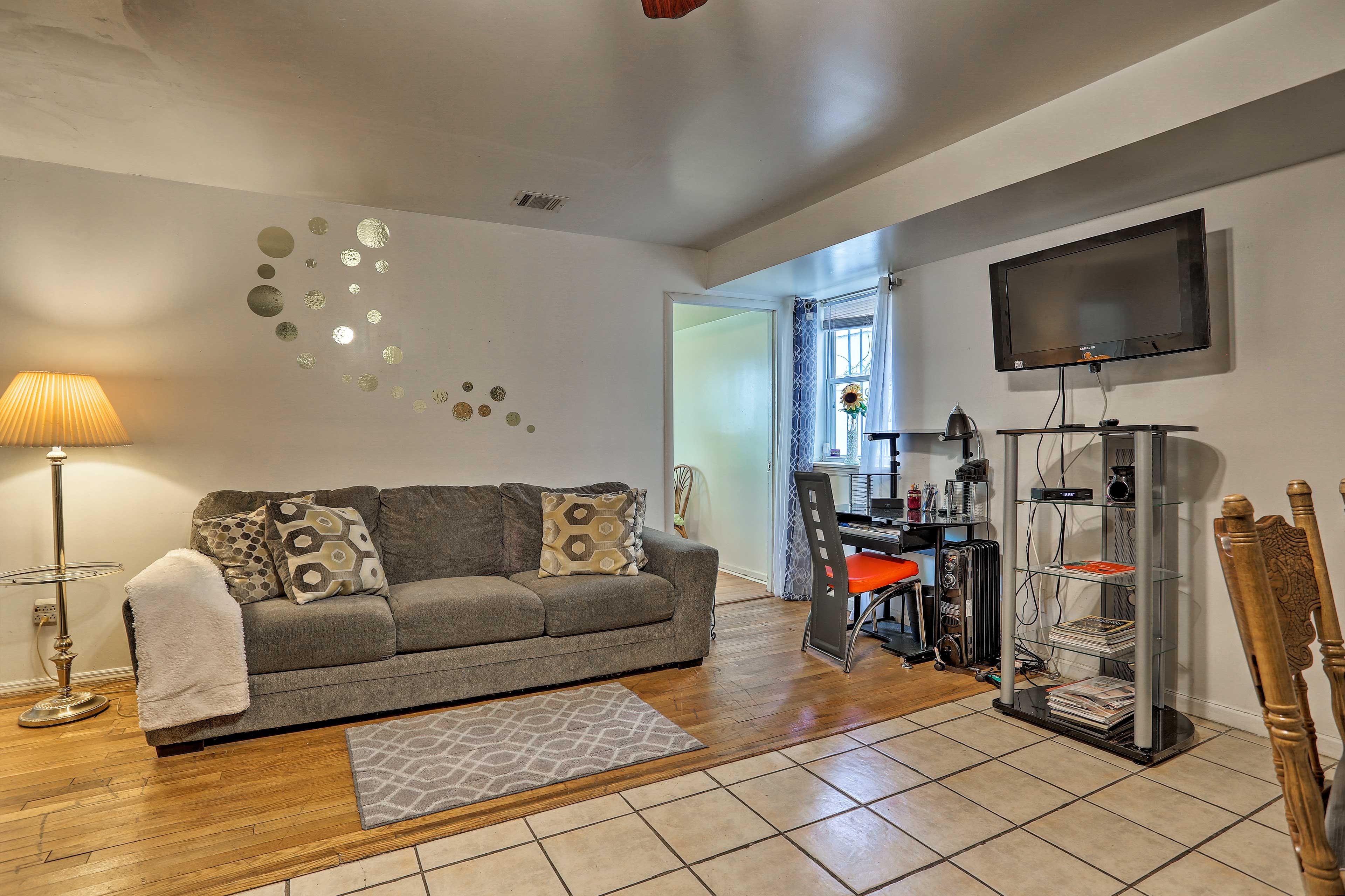 Up to 8 travelers can use this space as their home base!