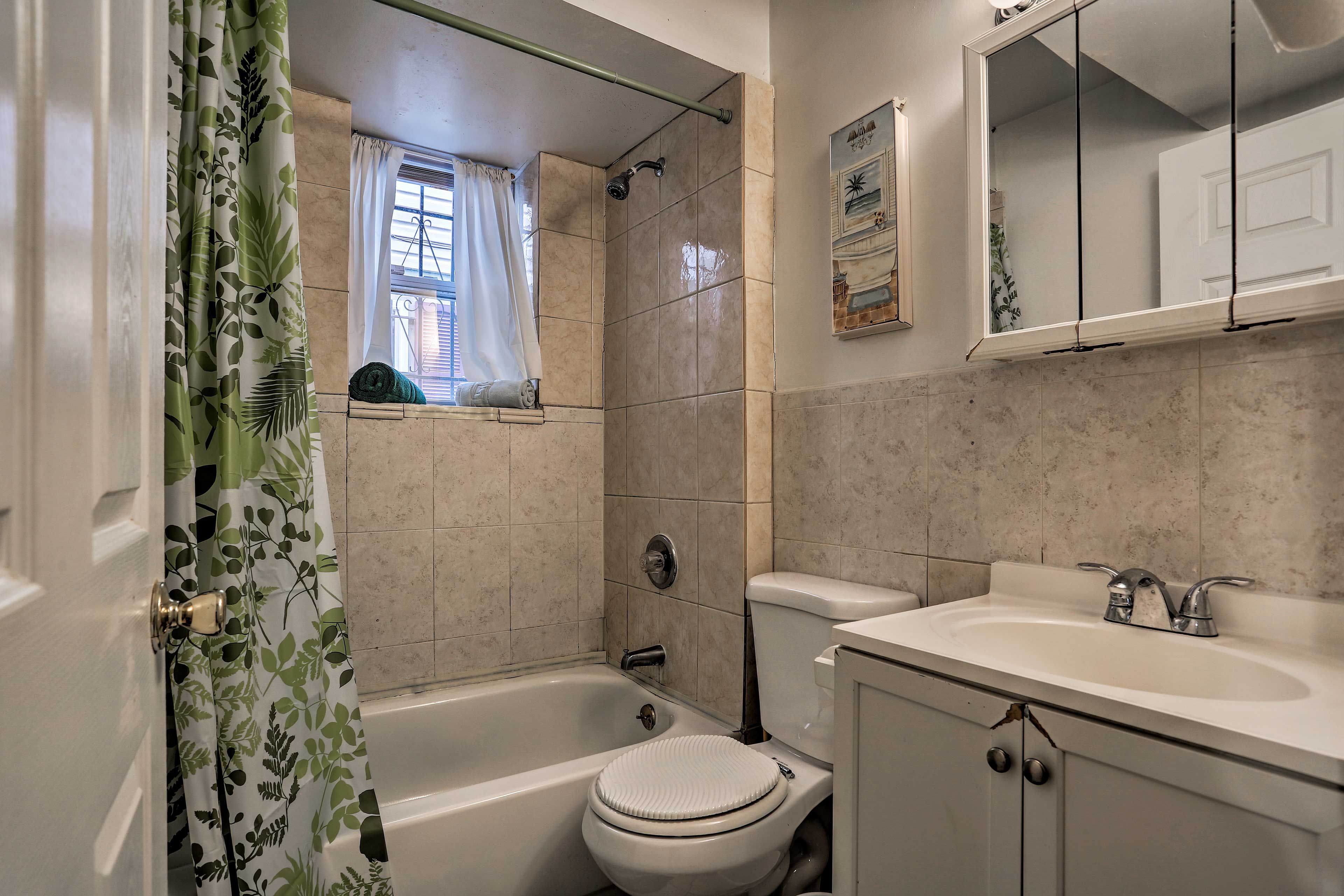 There's no better way to start your day than with a refreshing shower.