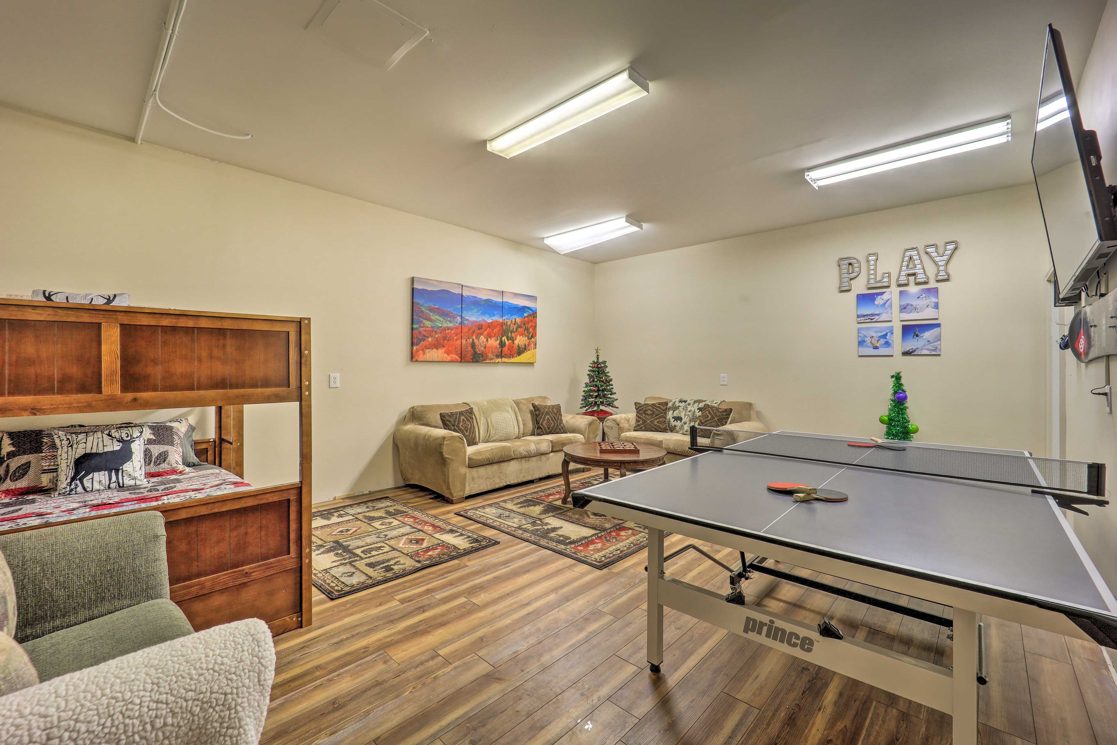 Converted Garage | Ping Pong Table