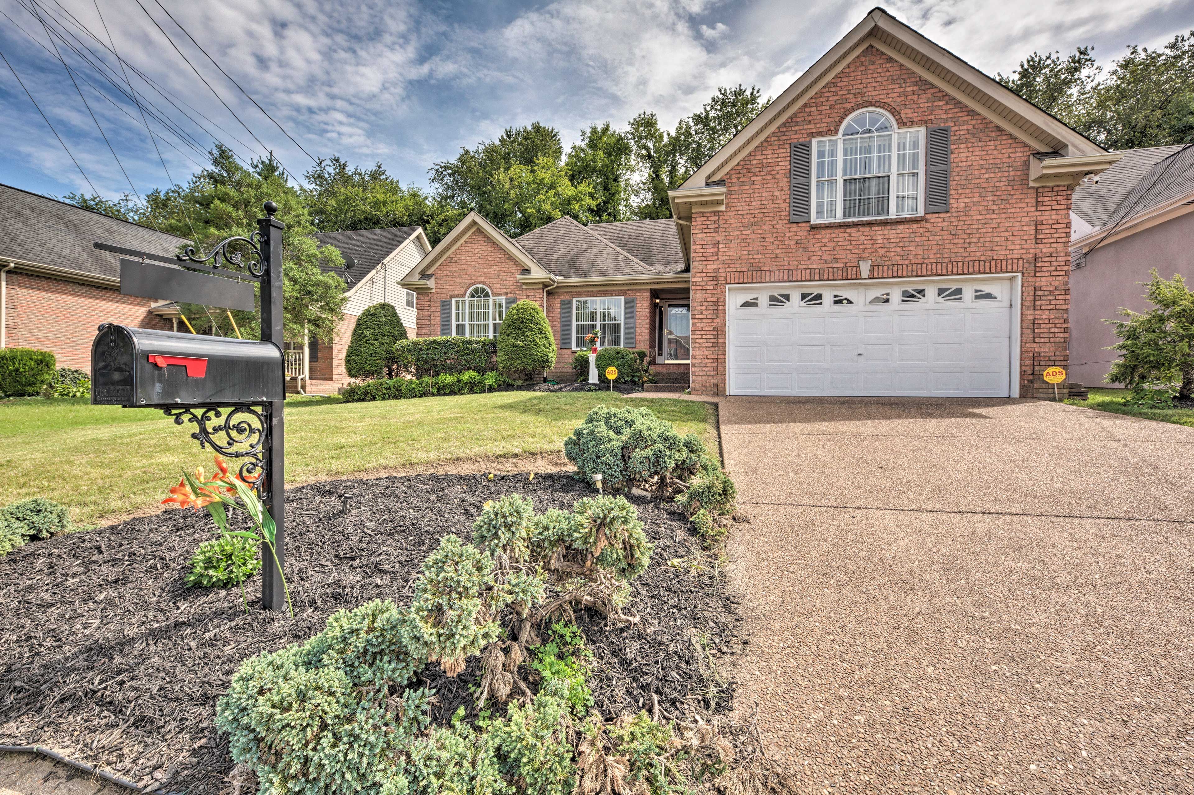 Come stay at this 4-bedroom, 2-bathroom home in Antioch, Tennessee.