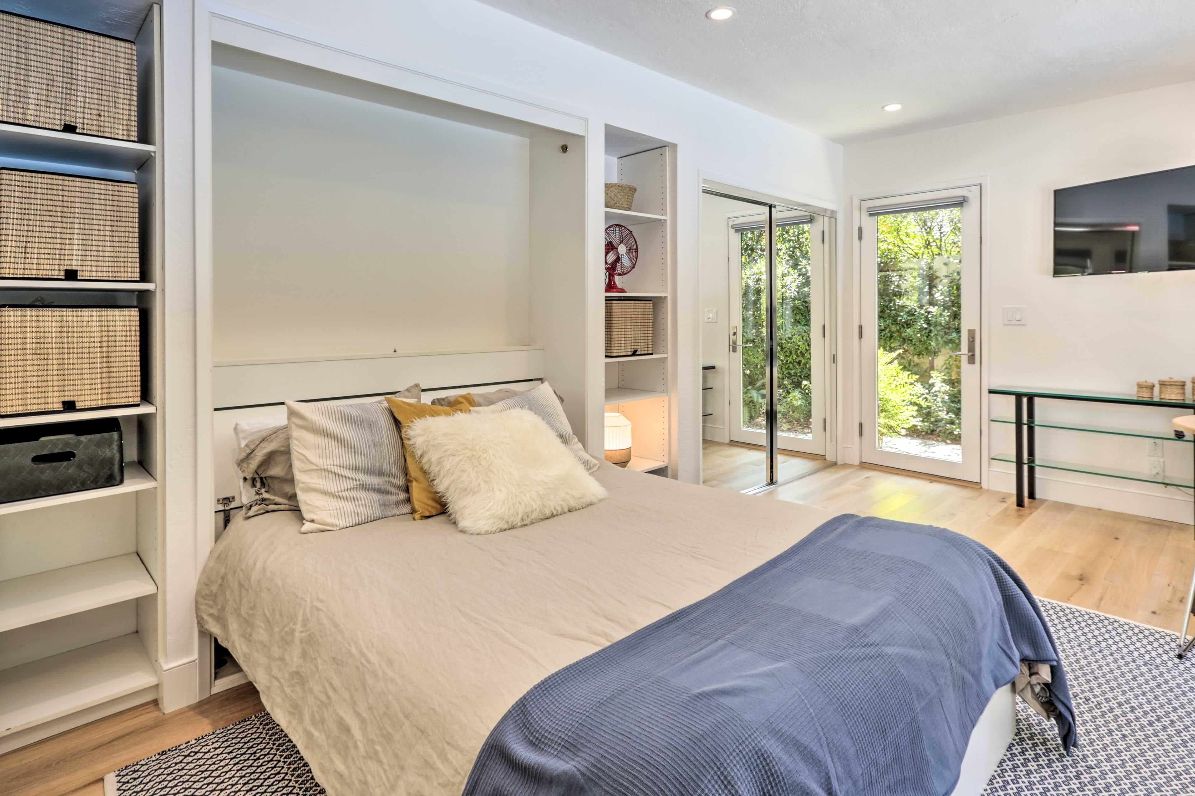 Sleeping Area | Built-In Storage