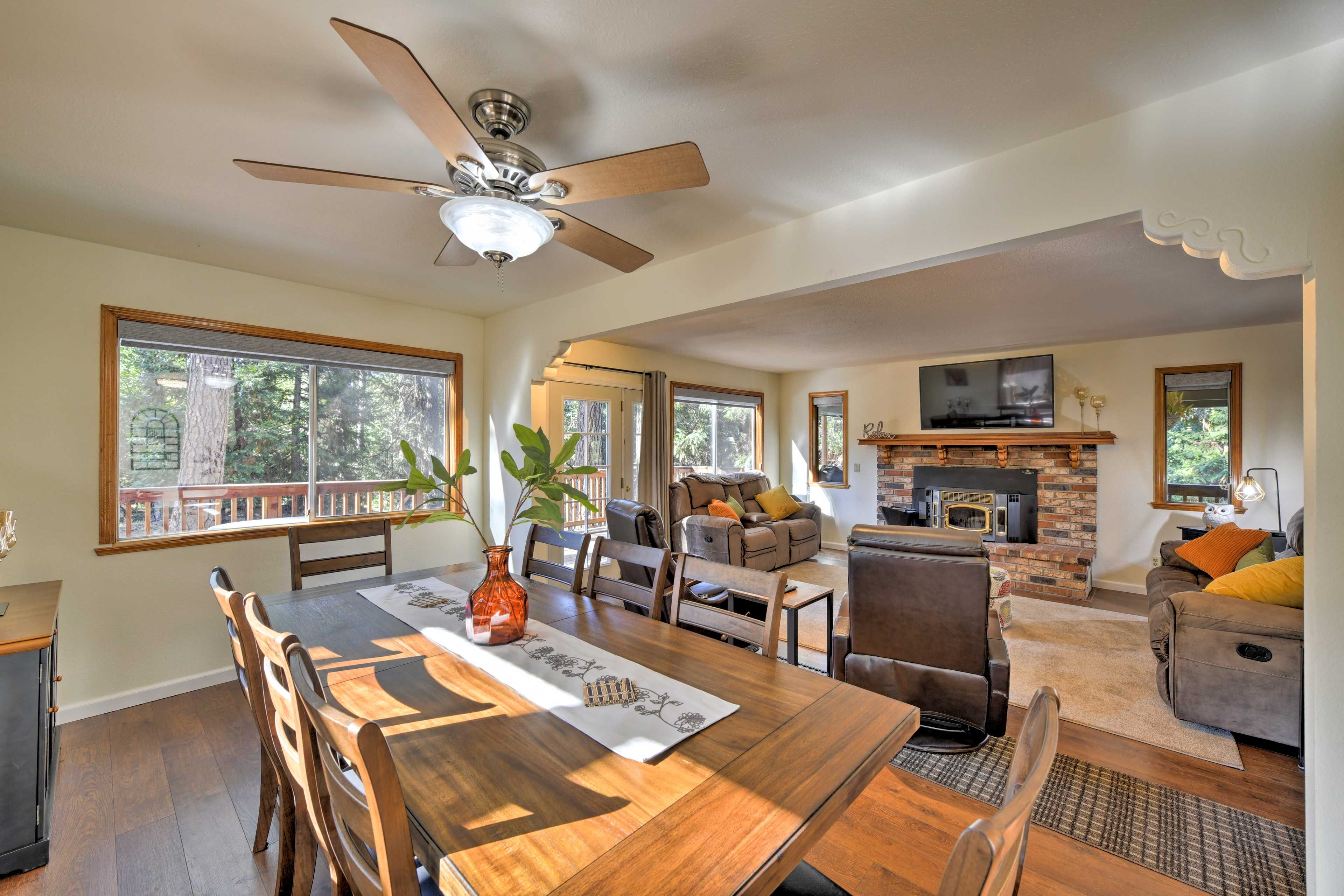 Colfax Vacation Rental | 3BR | 2BA | 1,600 Sq Ft | Stairs Required