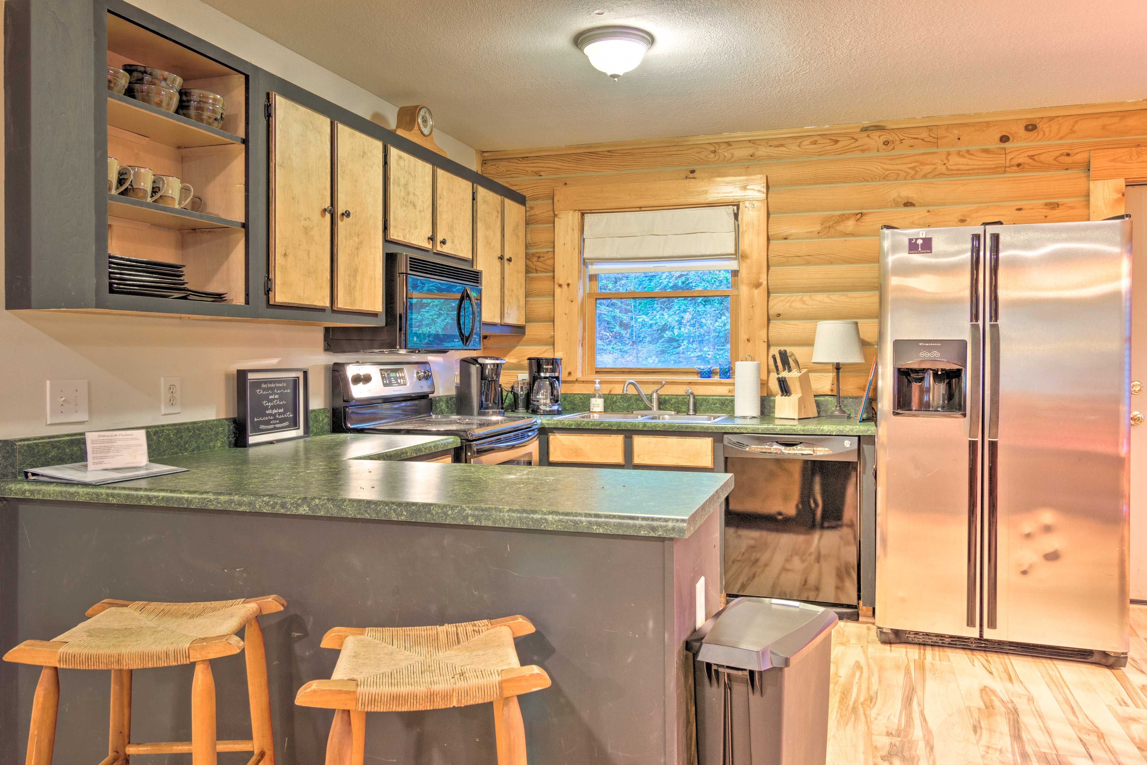 Fully Equipped Kitchen | Drip Coffee Maker | Toaster