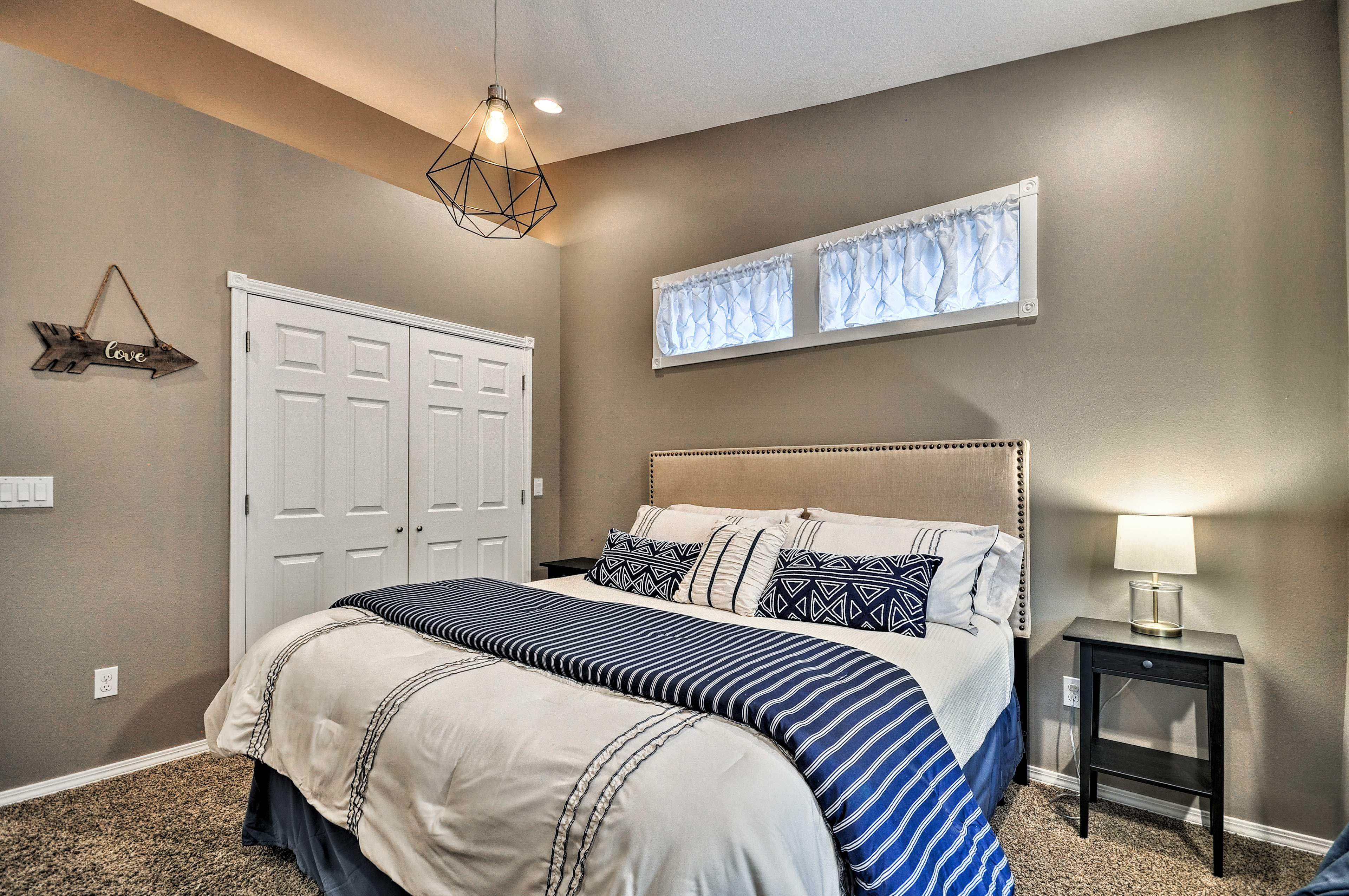 Bedroom 1 | King Bed | Linens Provided