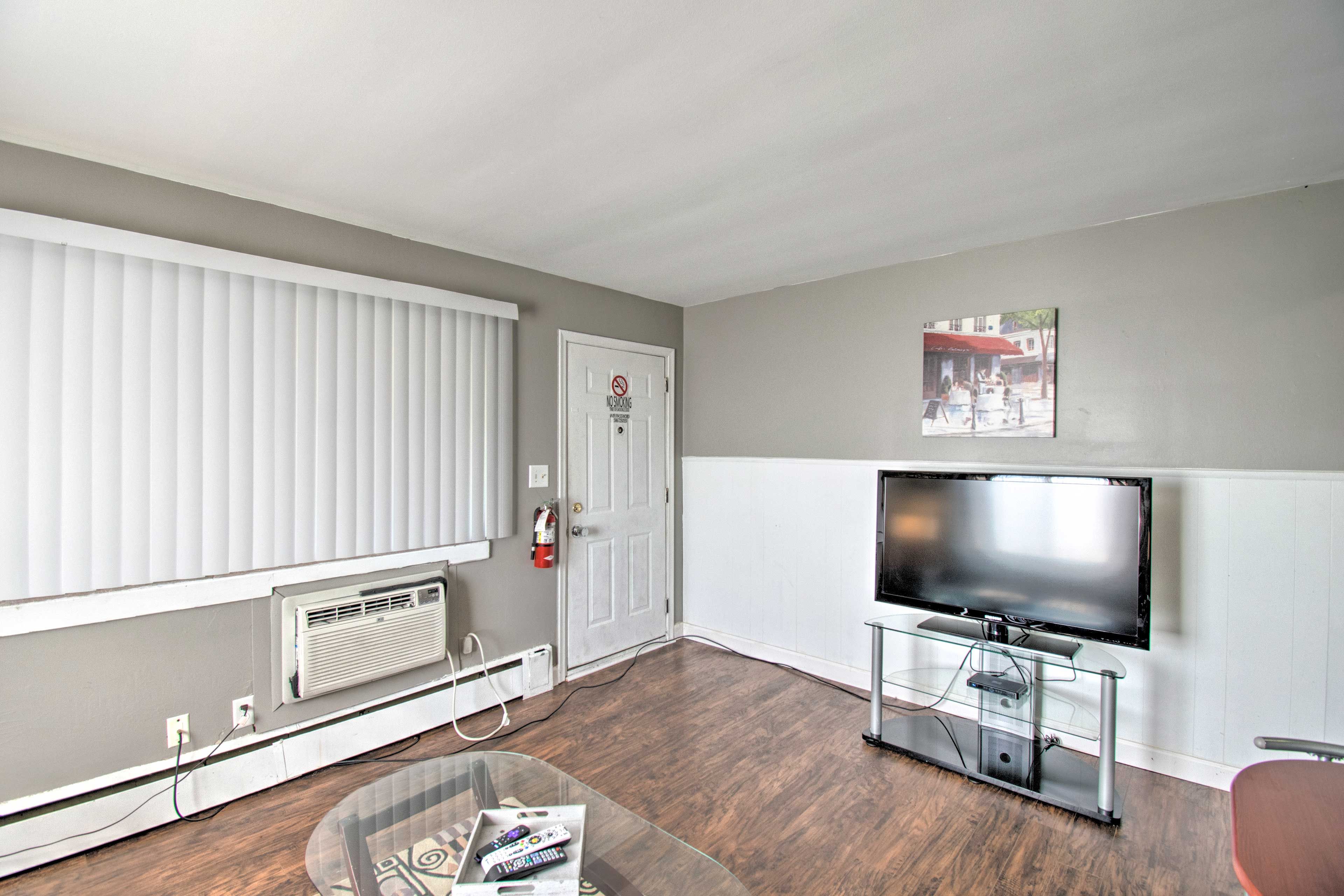 Make yourself at home in the quaint interior.