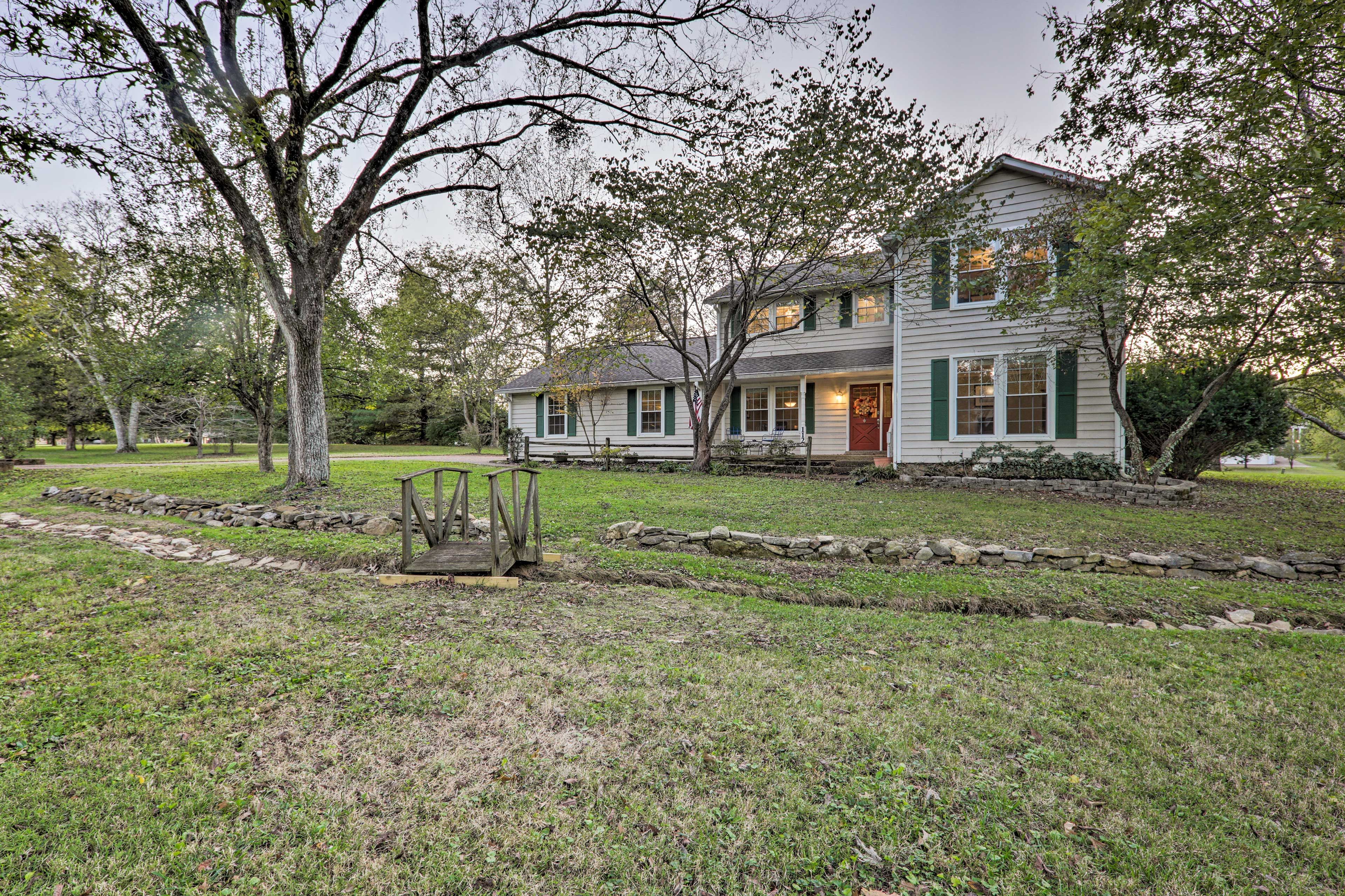 Franklin Vacation Rental | 4BR | 2.5 BA | 2 Stories | 2,532 Sq Ft