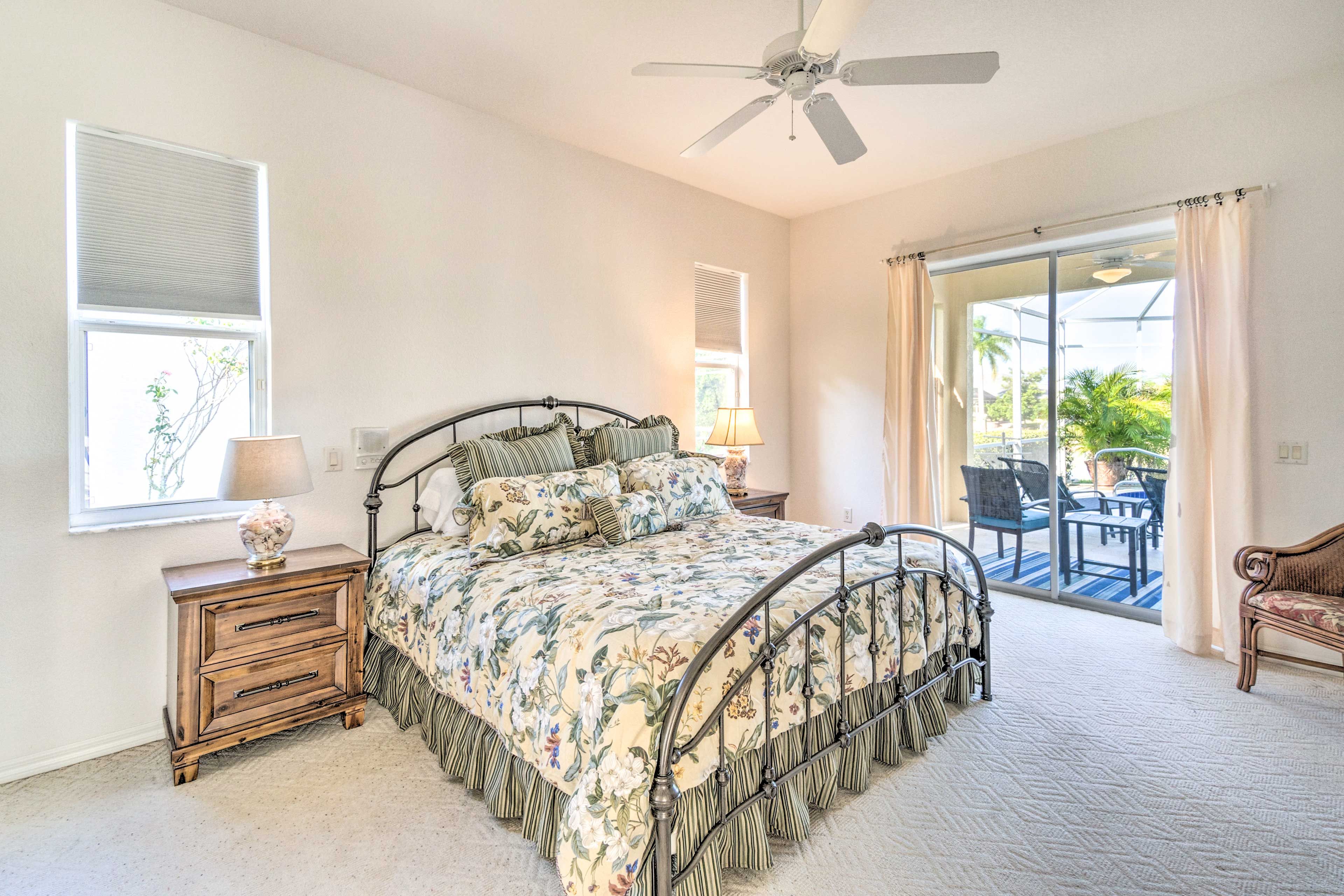 Bedroom 1 | King Bed | Linens Provided