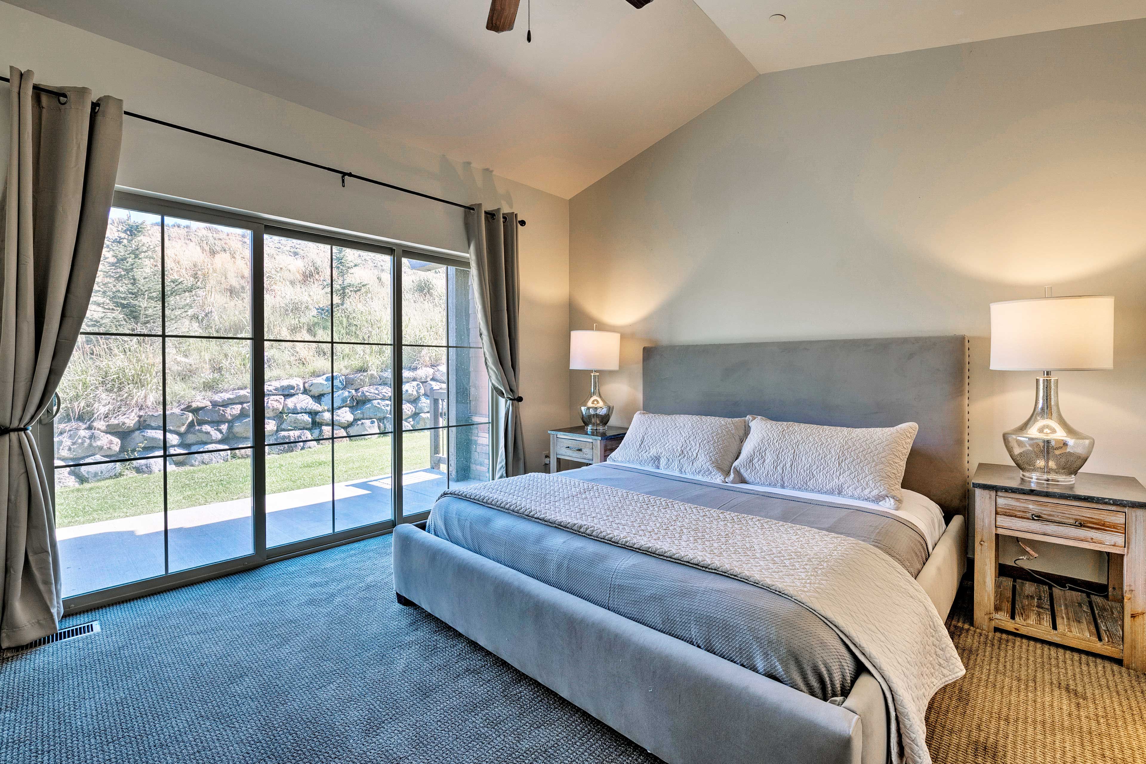 Claim bedroom 1 and you'll enjoy access to a private walk-out patio.