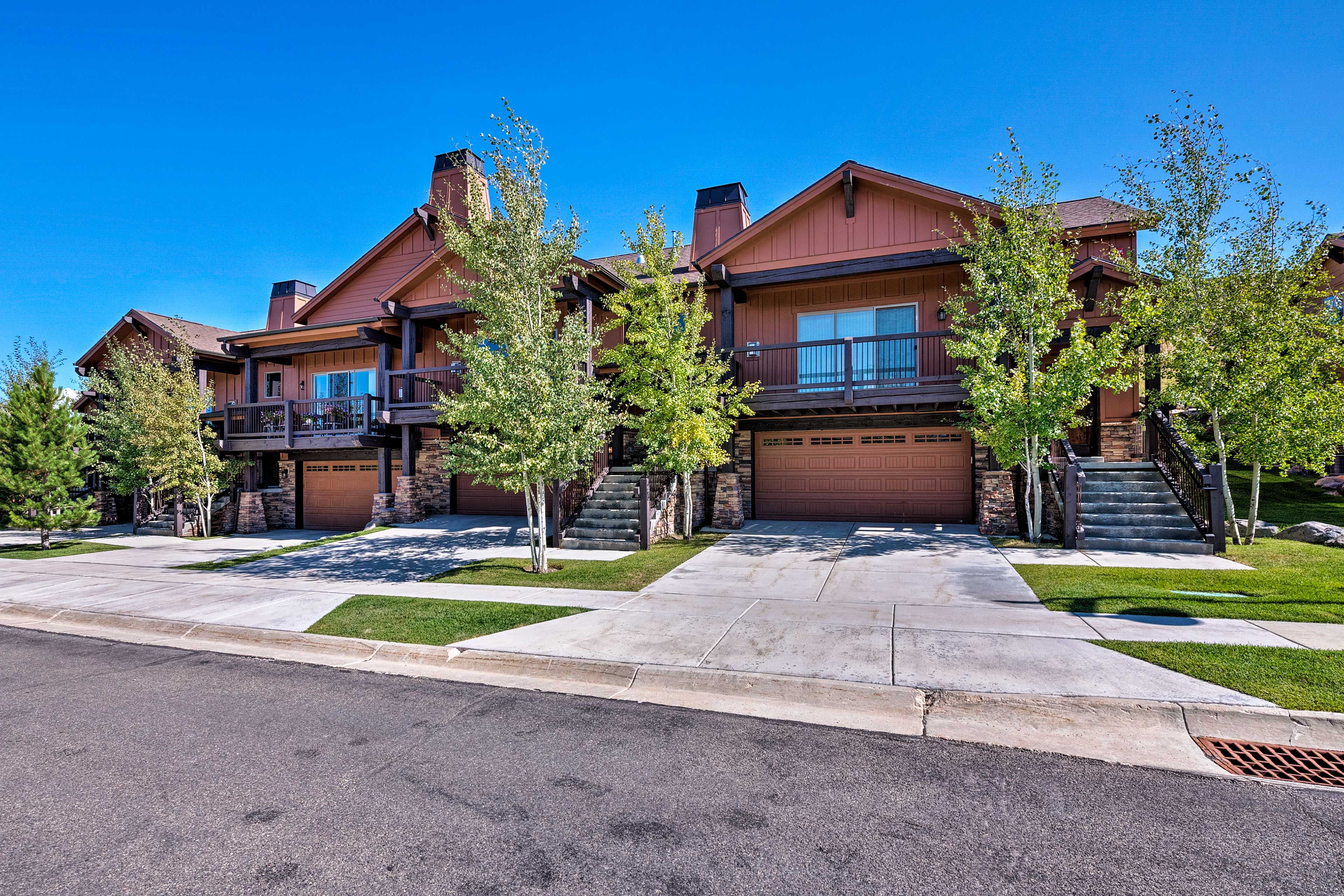 Snow or sunshine, this Park City getaway guarantees a good time year-round!