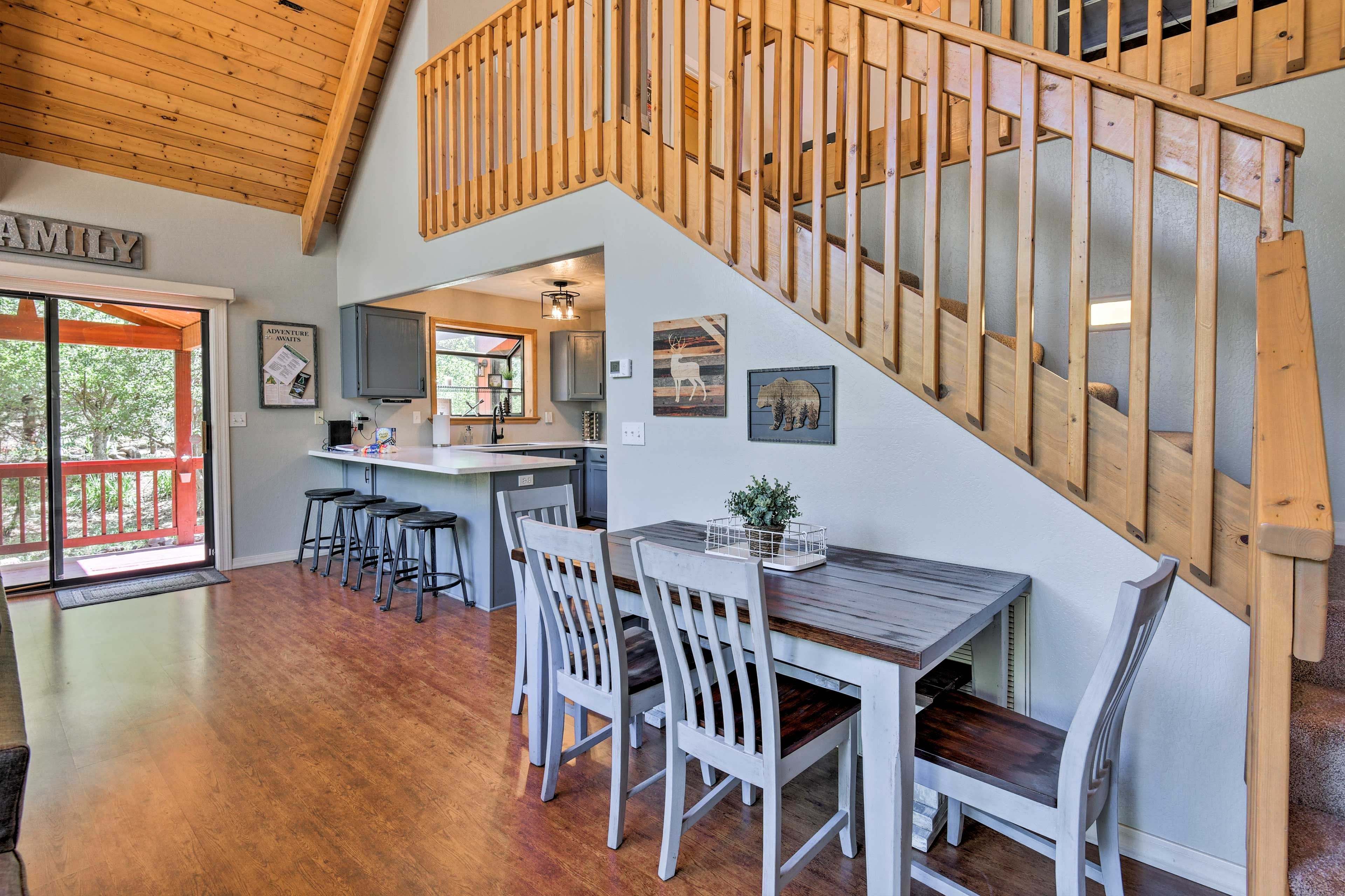 Dining Space | Dishware/Flatware | 1st Floor