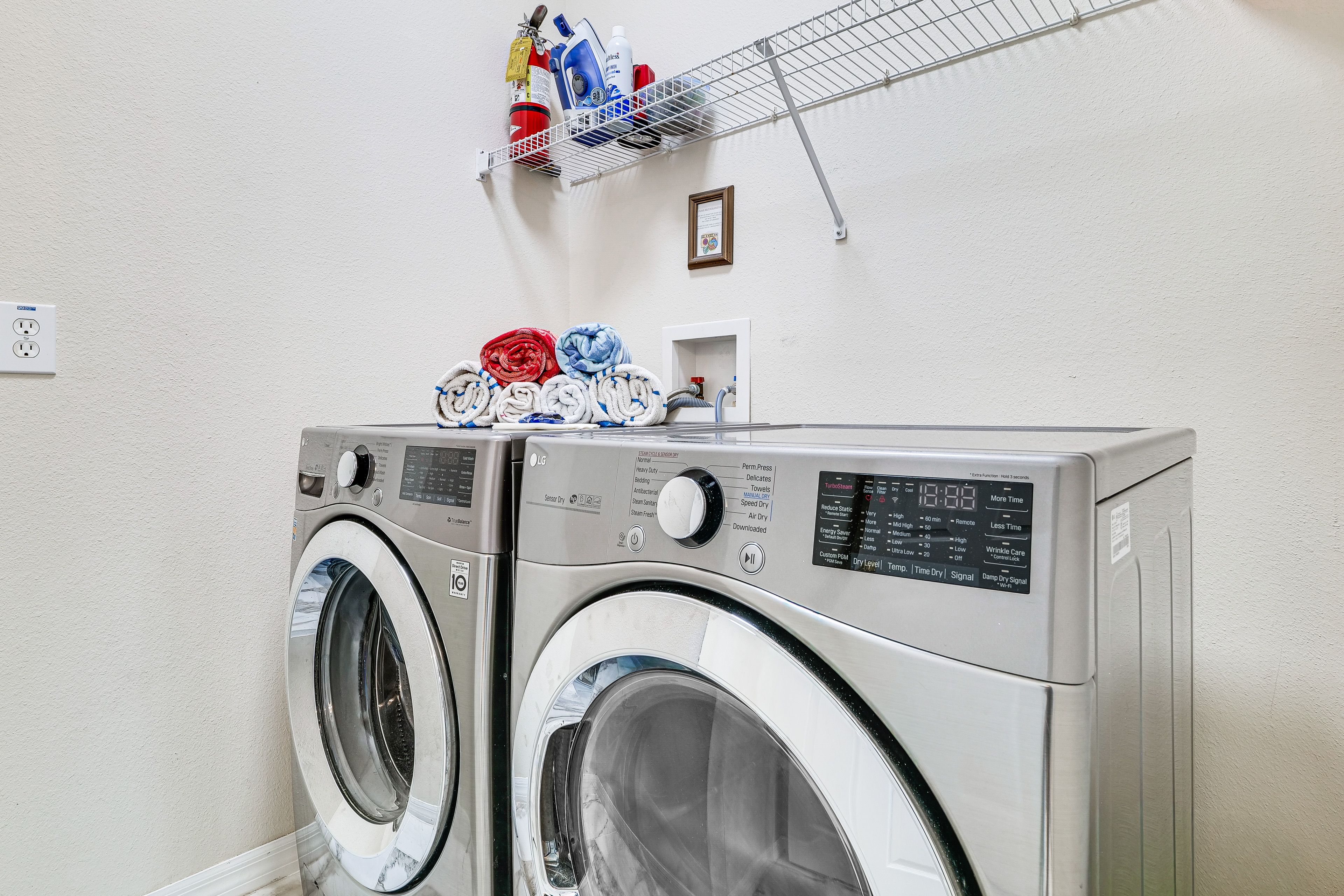 Full Washer & Dryer | Cleaning Essentials