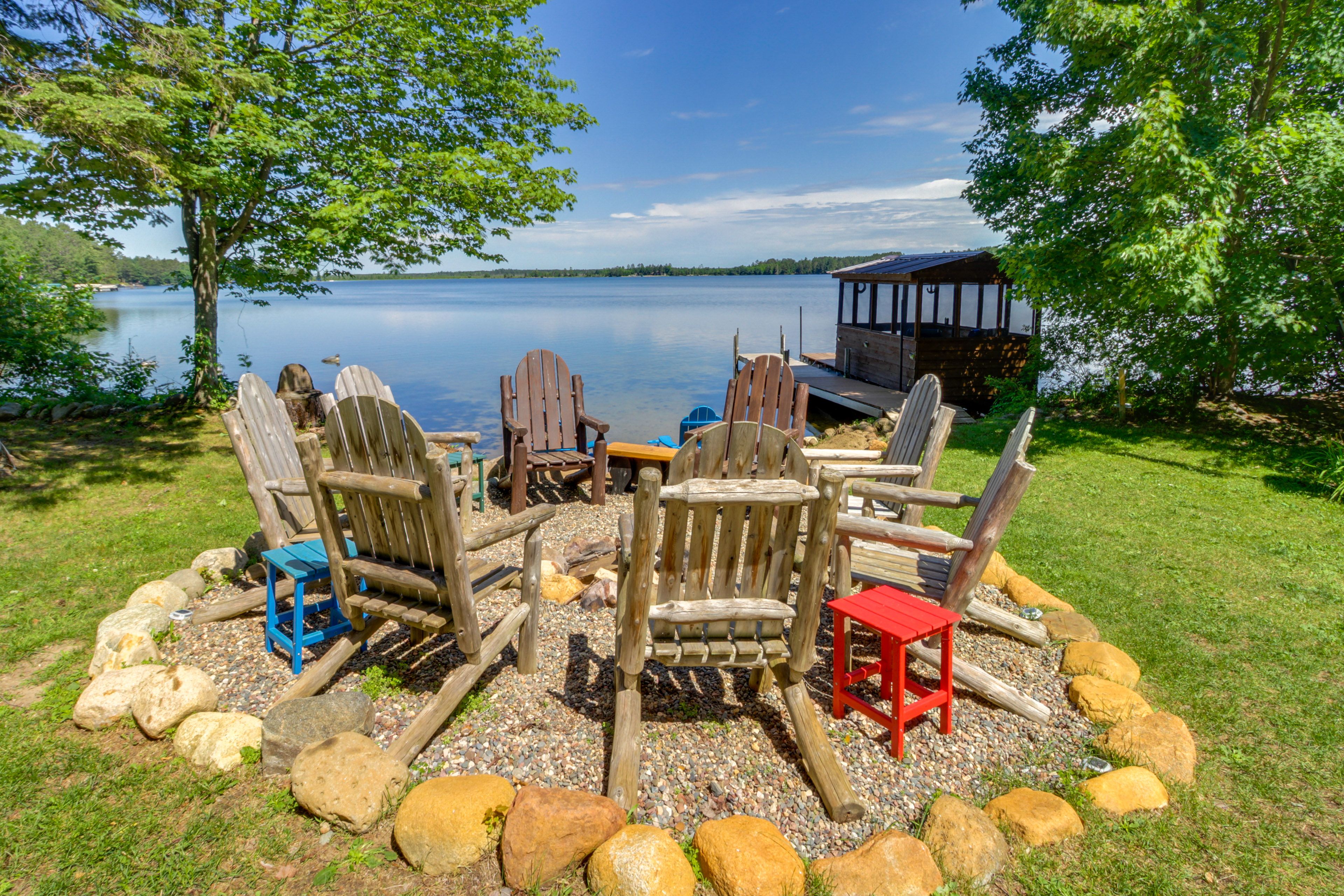 Fire Pit | Dock | Shallow Swimming Beach