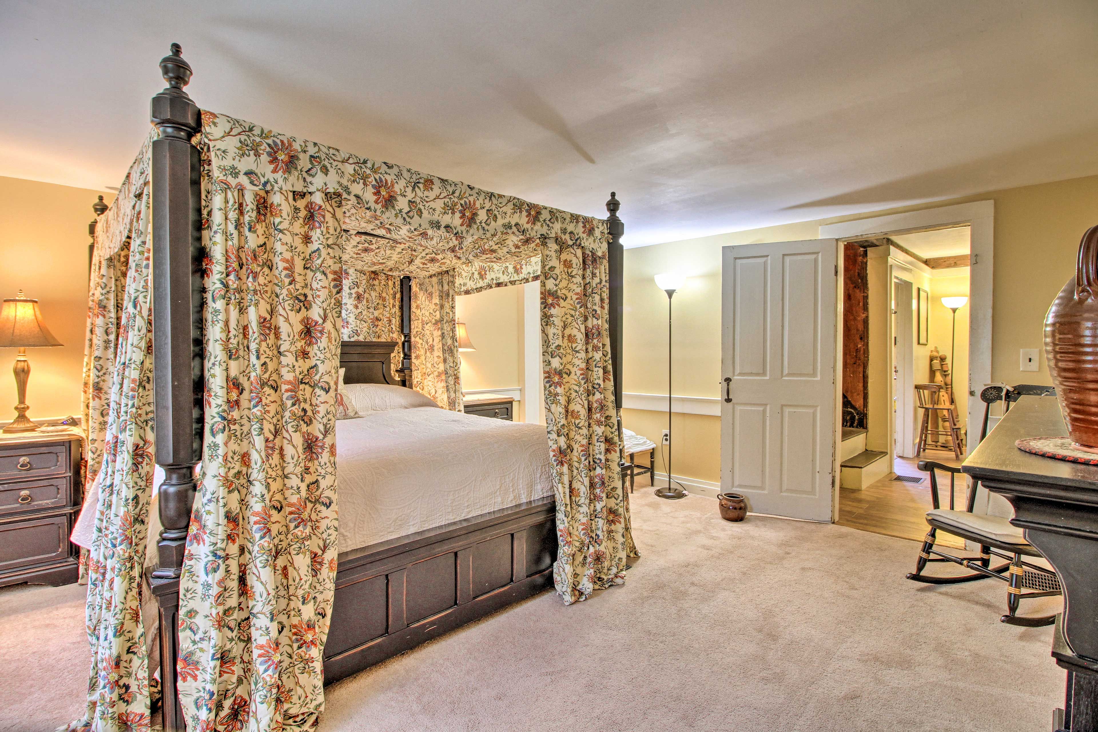 The heads of the household will love the space this room provides!