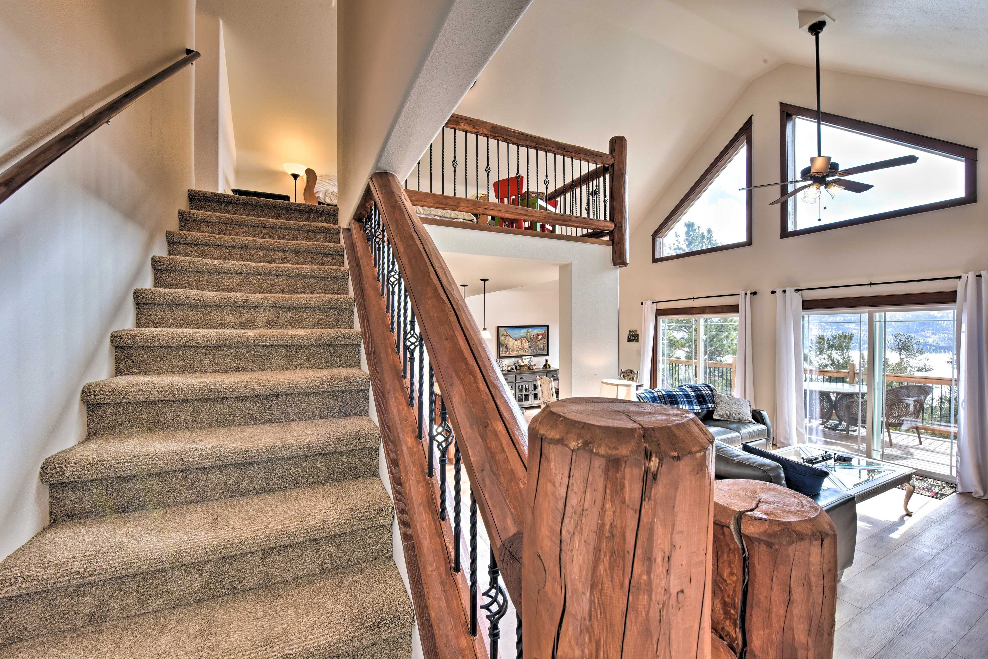 Stairs to Second Level
