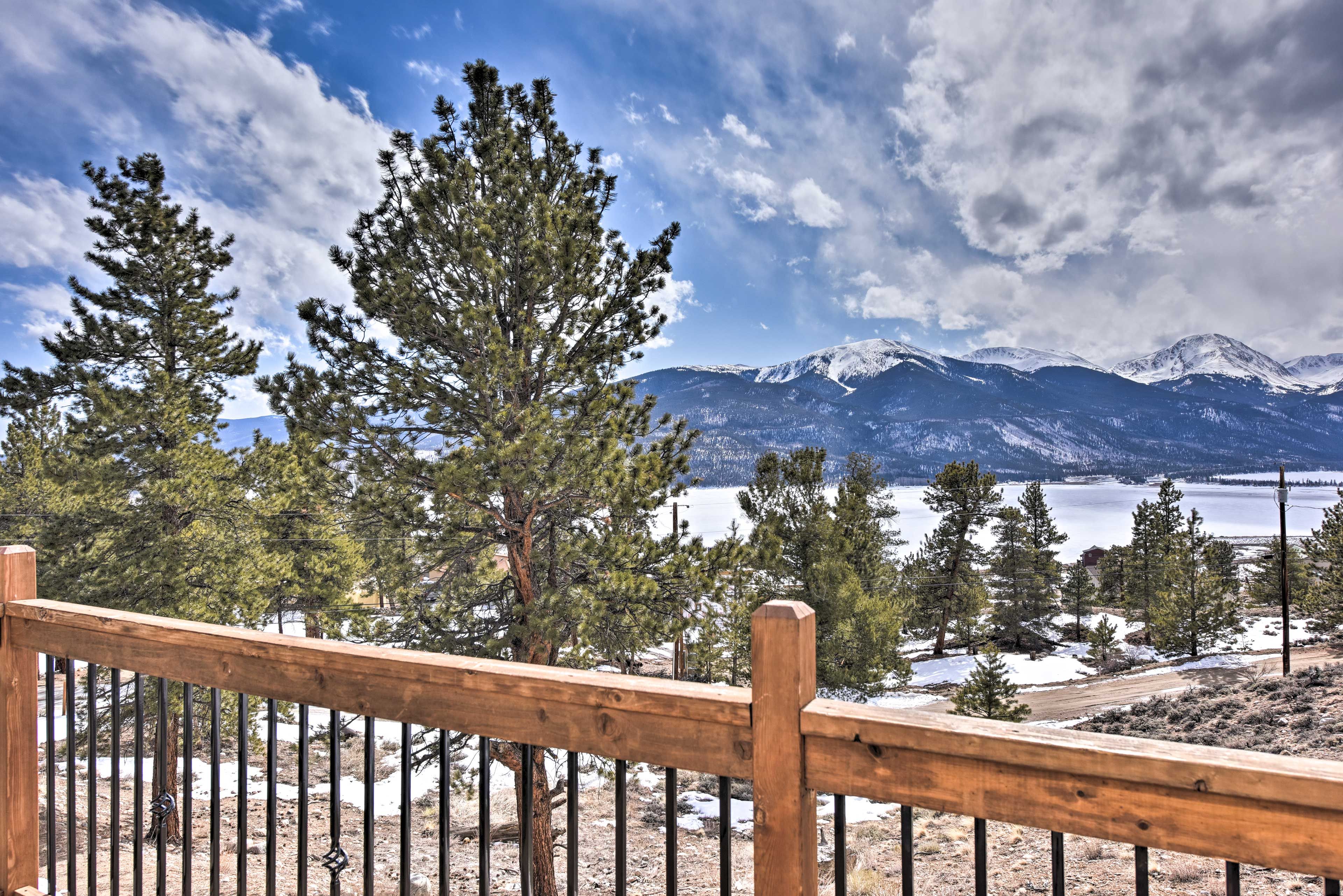 Deck | Mountain & Lake Views