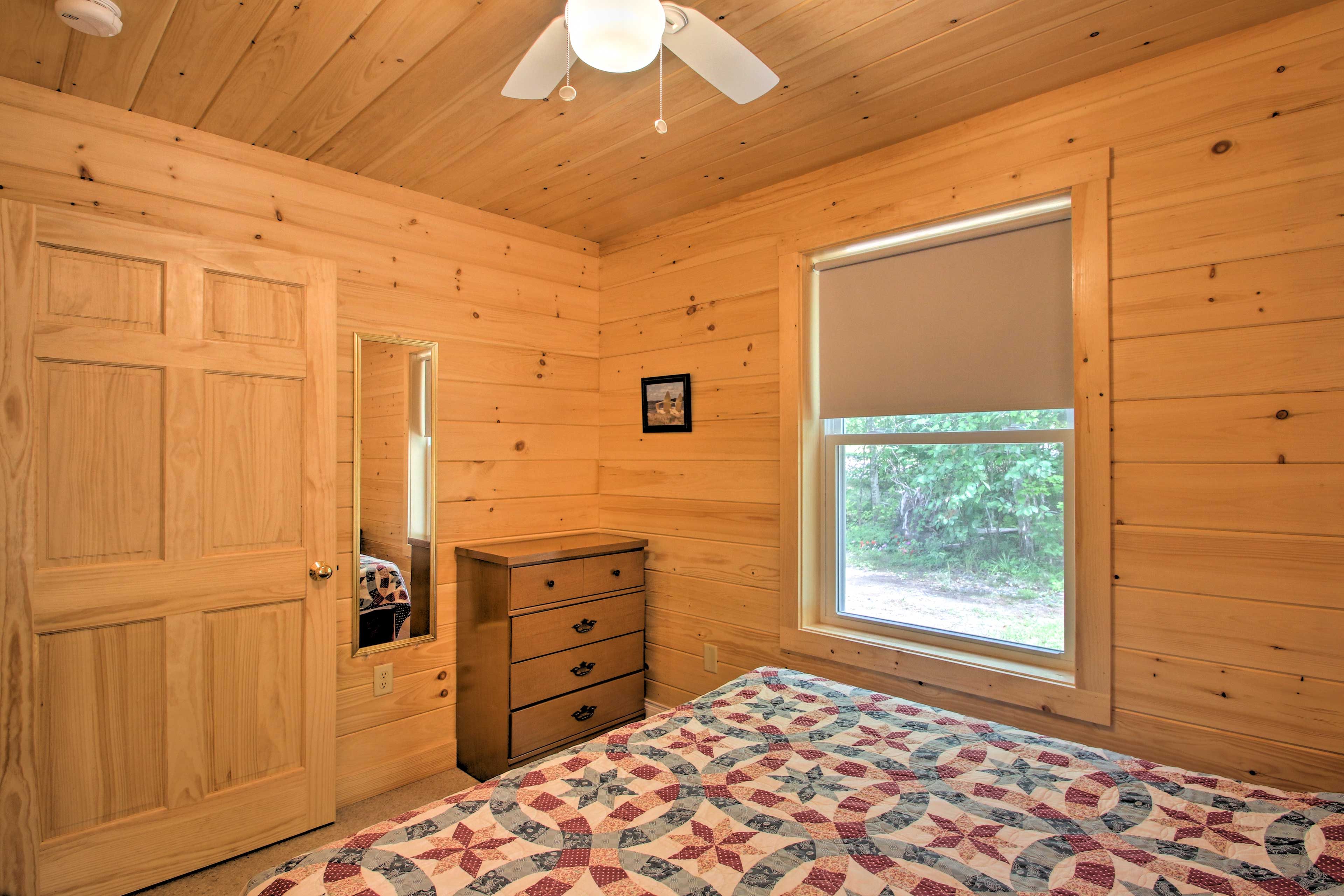 Wake up rested and ready for a hike.