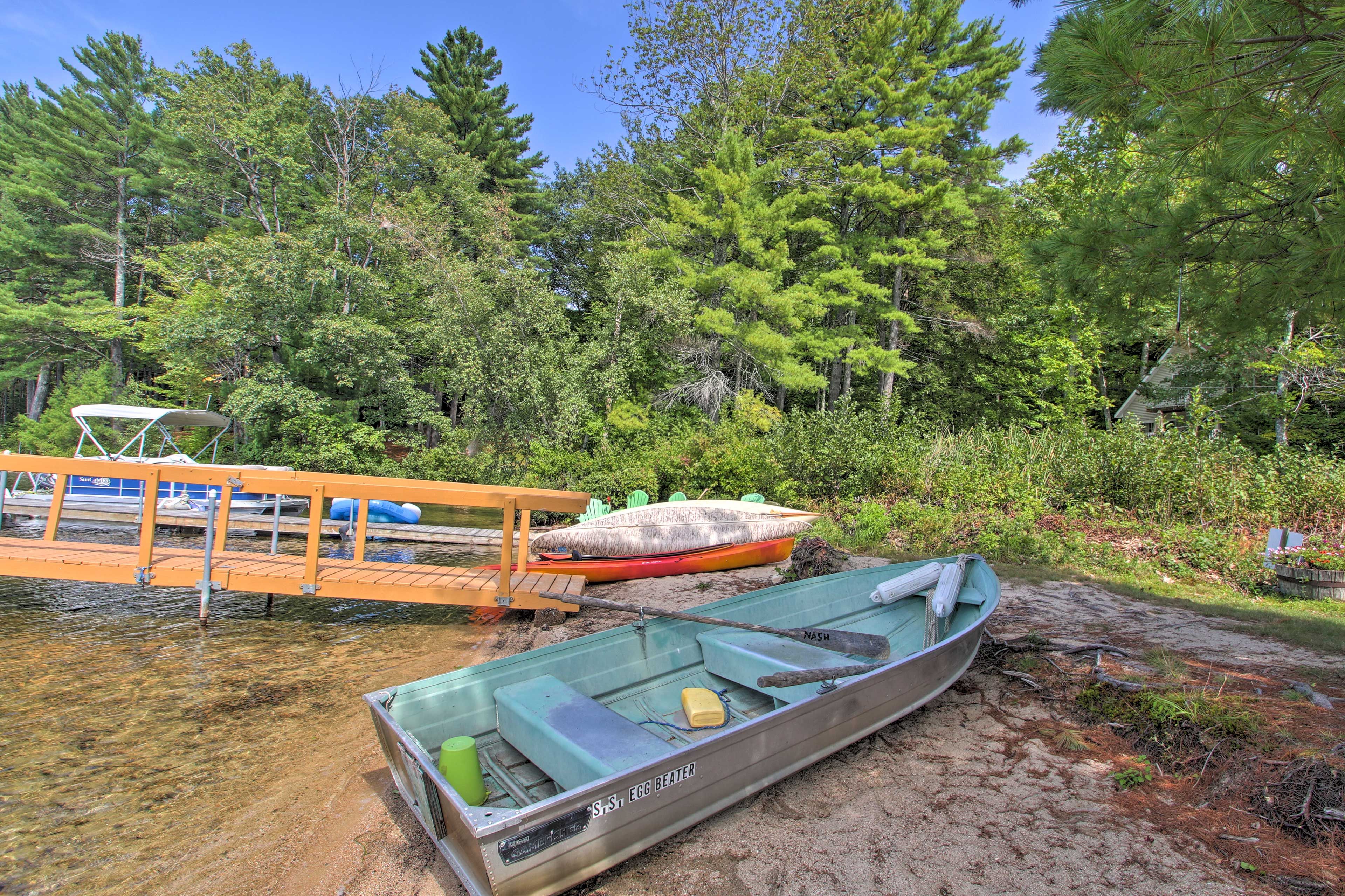 Enjoy a day spent on the water.