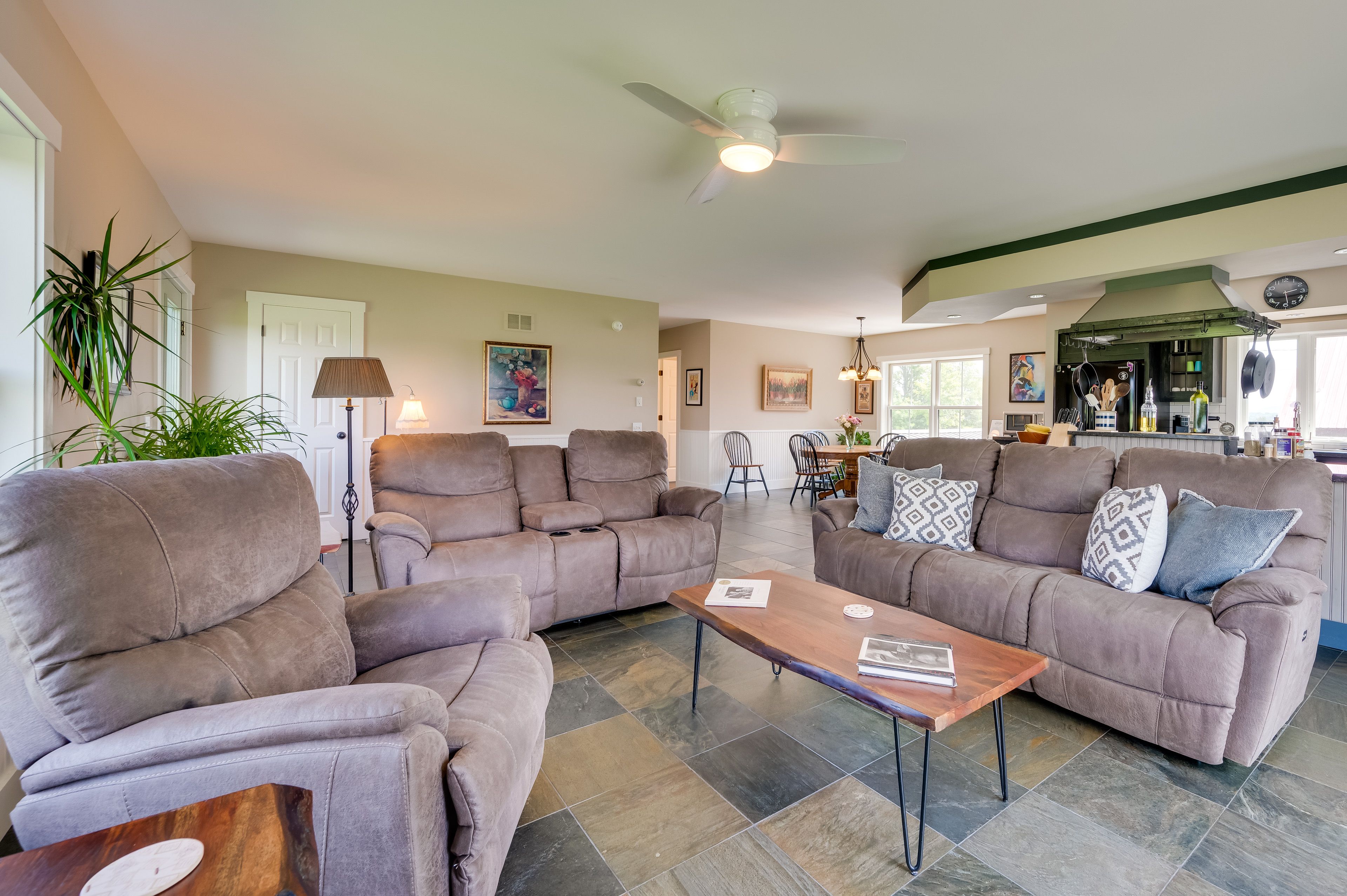 Living Room | Free WiFi | Window A/C Units (Summer Months)