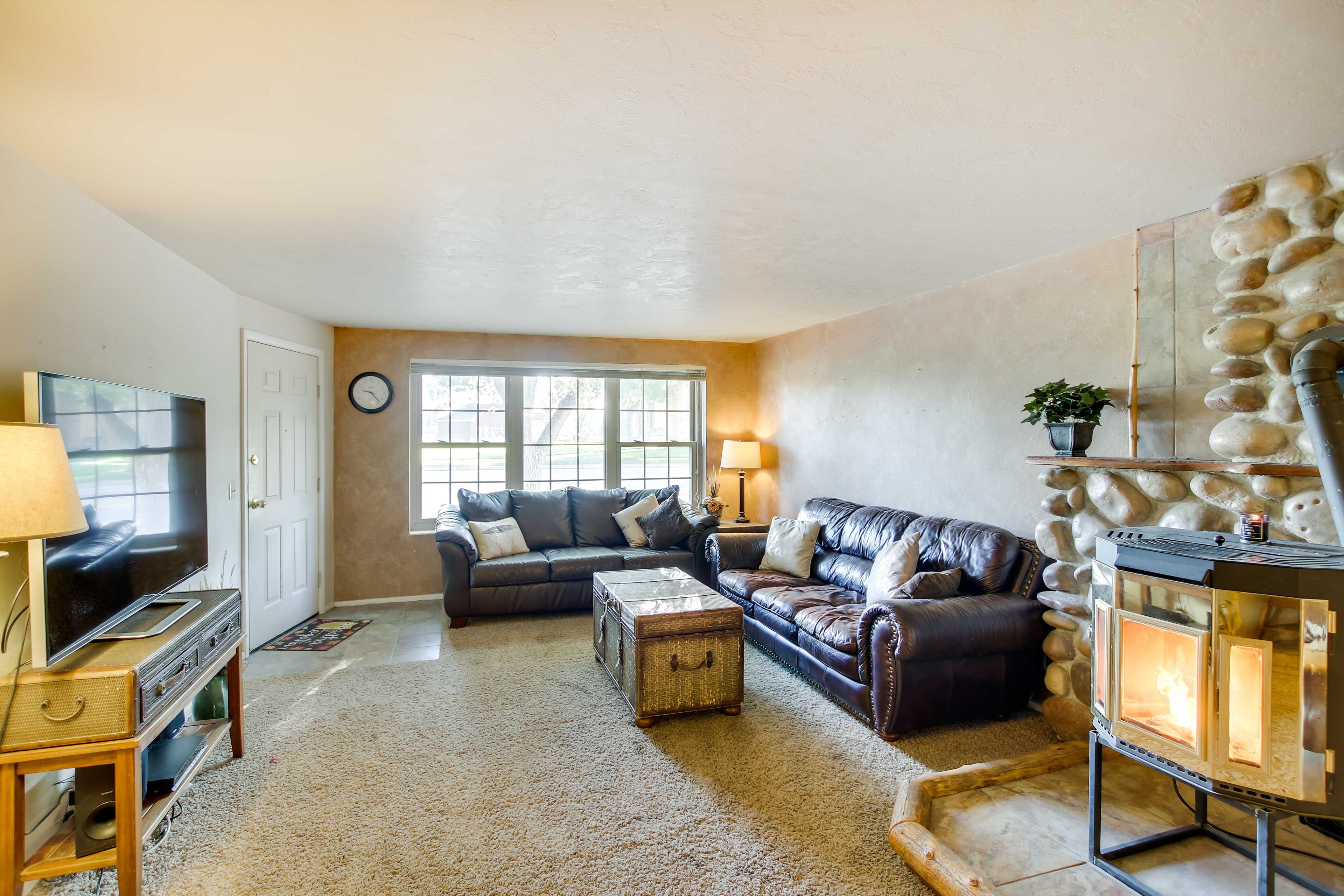 Living Room | Wood-Burning Stove