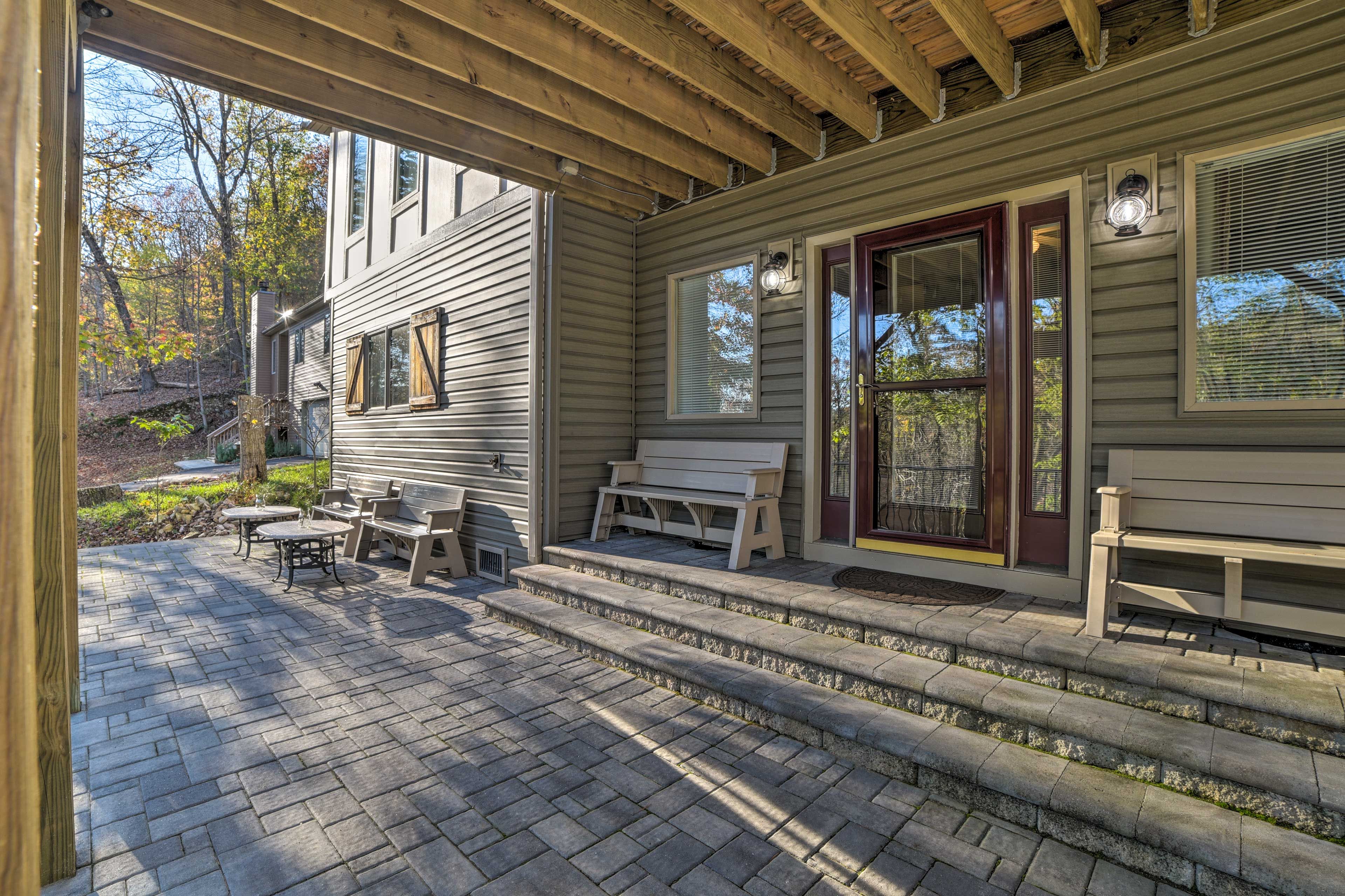 Patio Space | Front Entry | 1st Floor