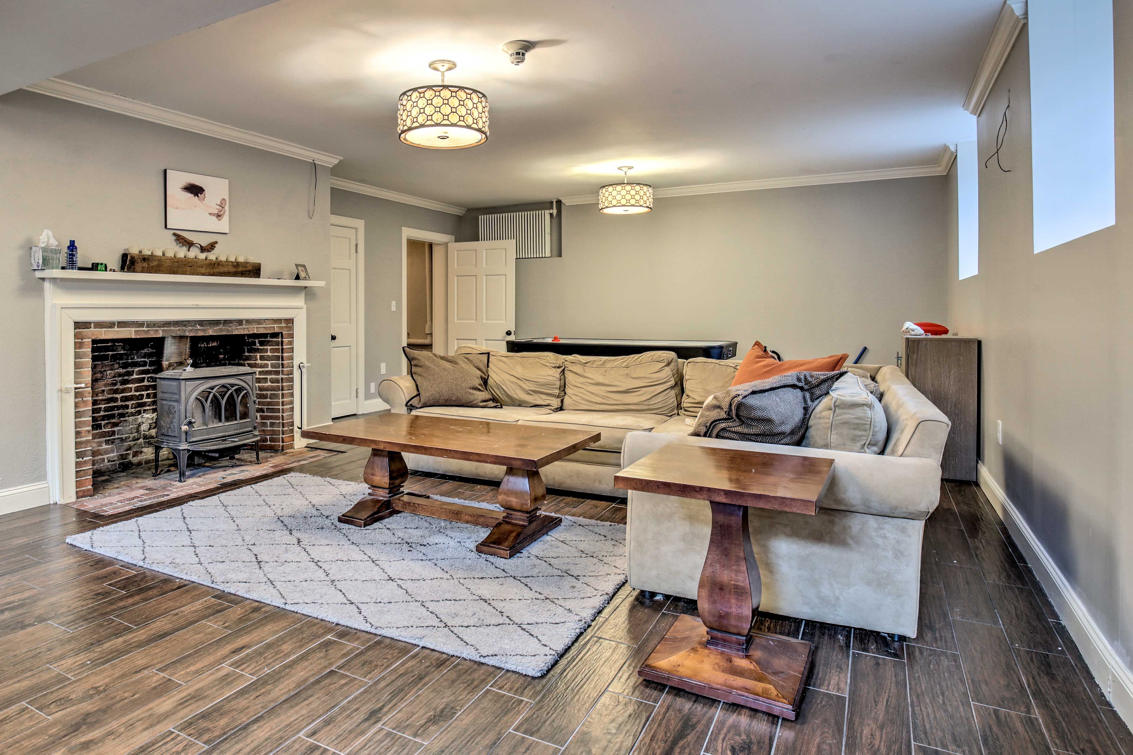 Living Area | Fireplace Currently Unavailable